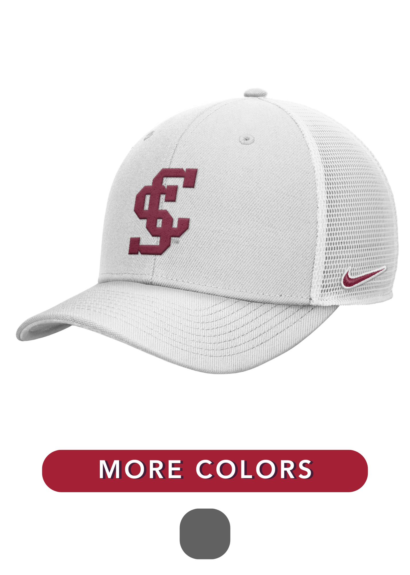 image of: Santa Clara Broncos Nike Rise Trucker Cap