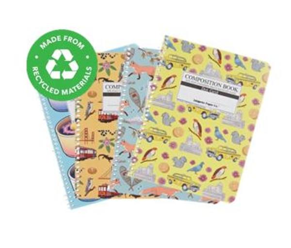 Roger's Jalapeno Notebooks - 100% Recycled; $8.00