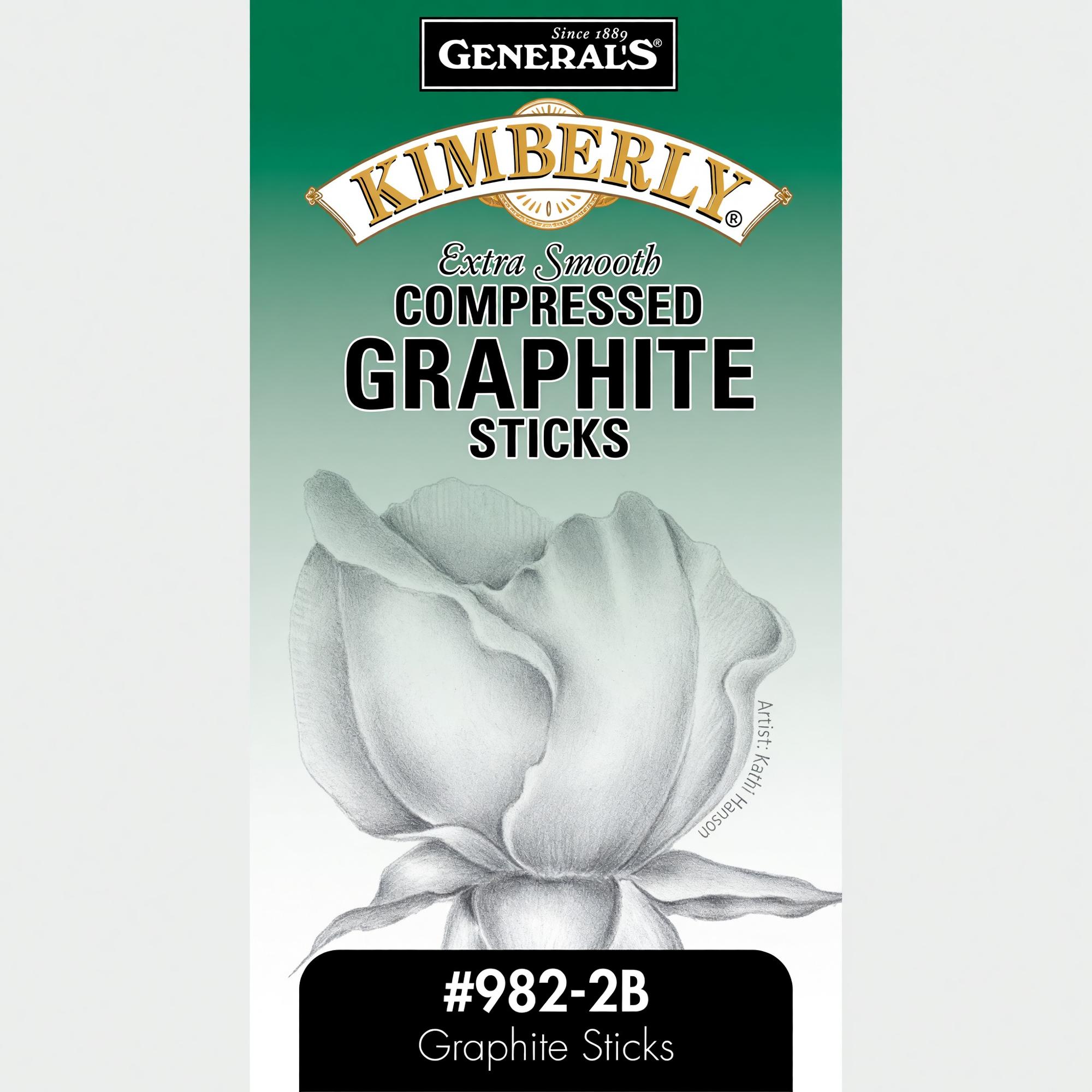 Product image 1 of 1 for KIMBERLY RECTANGLE COMPRESSED GRAPHITE STICKS .25X.5X3IN 2B