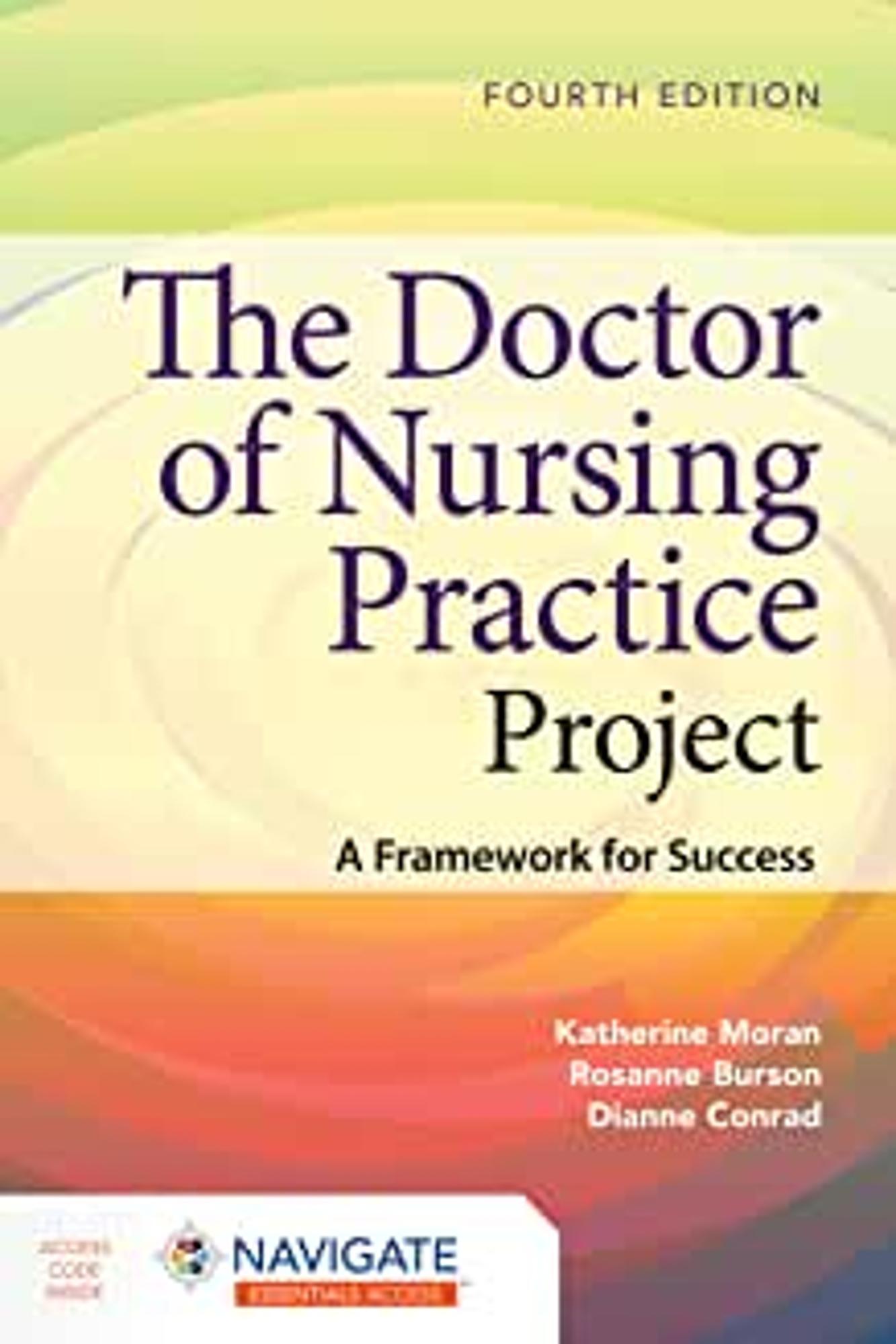 Cover image for DOCTOR OF NURSING PRACTICE...-W/ACCESS