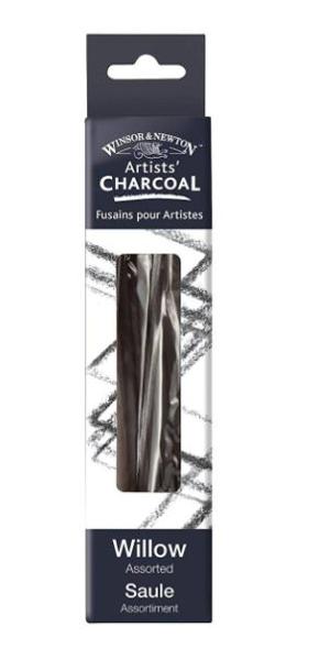 Winsor & Newton Willow Charcoal 12 pack Assorted; $9.59