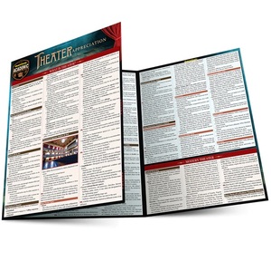 Cover image for THEATER APPRECIATION LAMINATED REFERENCE GUIDE