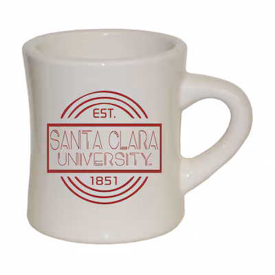 image of: Santa Clara Broncos Ceramic Diner Mug, Cream