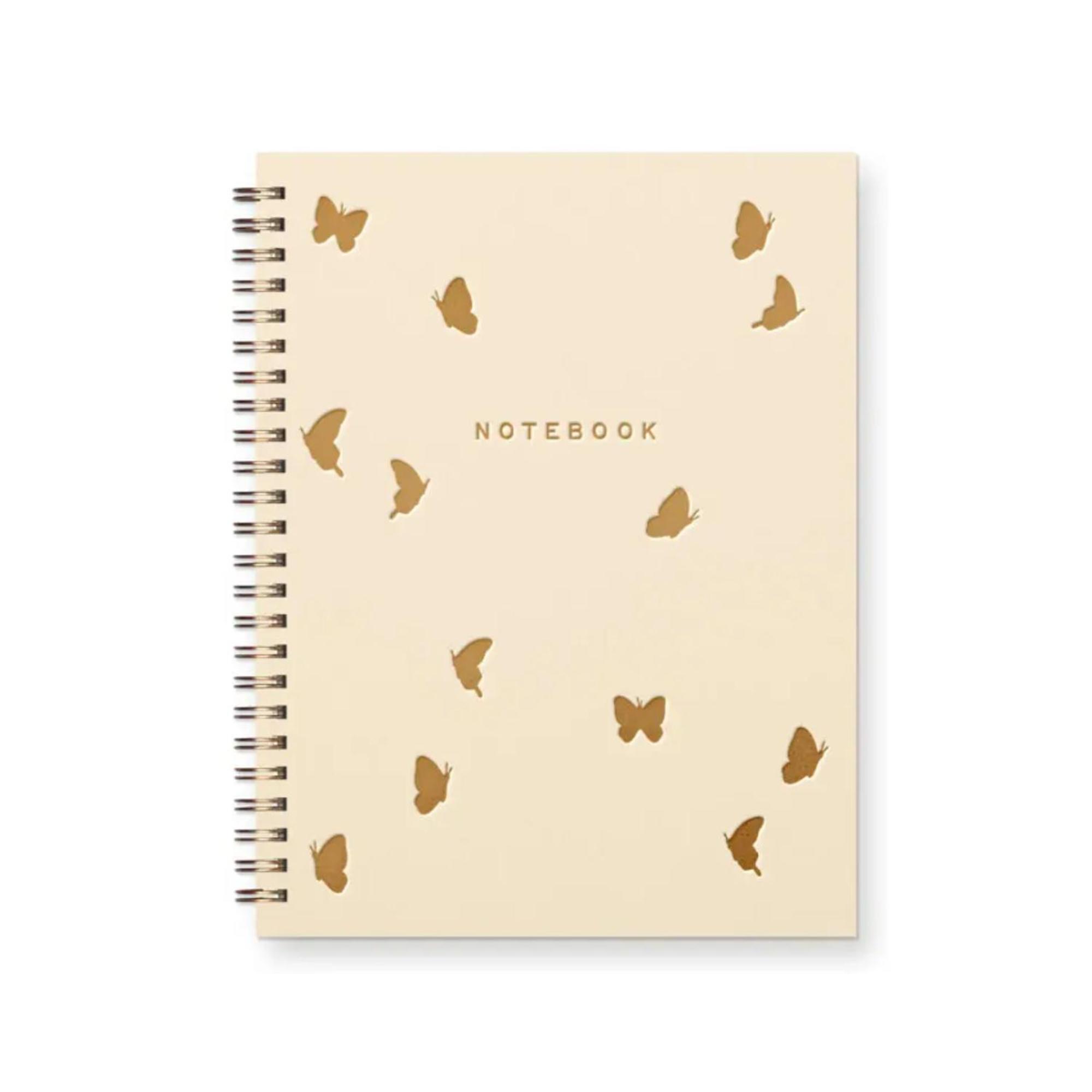 Product image 1 of 1 for Butterfly Pattern Journal, Lined Notebook, Beige
