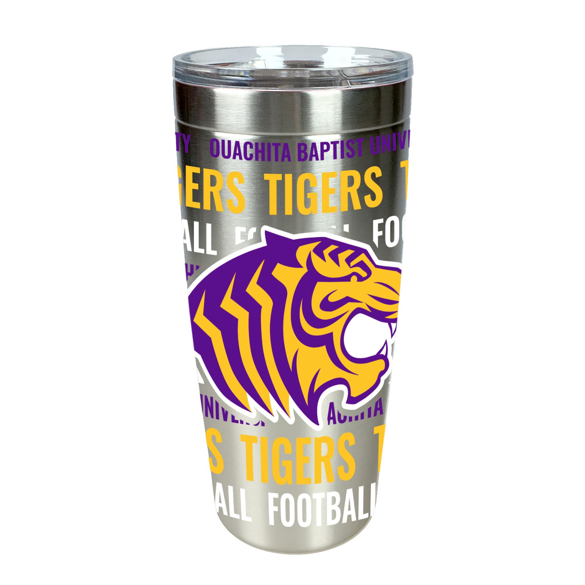 image of: Ouachita Tigers Football 20 oz Viking Nova Tumbler