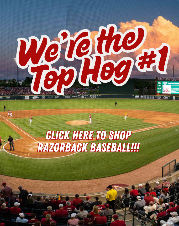Click to shop all things Razorback Baseball