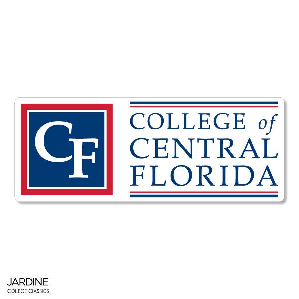 CF 6"x2" VINYL DECAL SCHOOL LOGO; $6.99