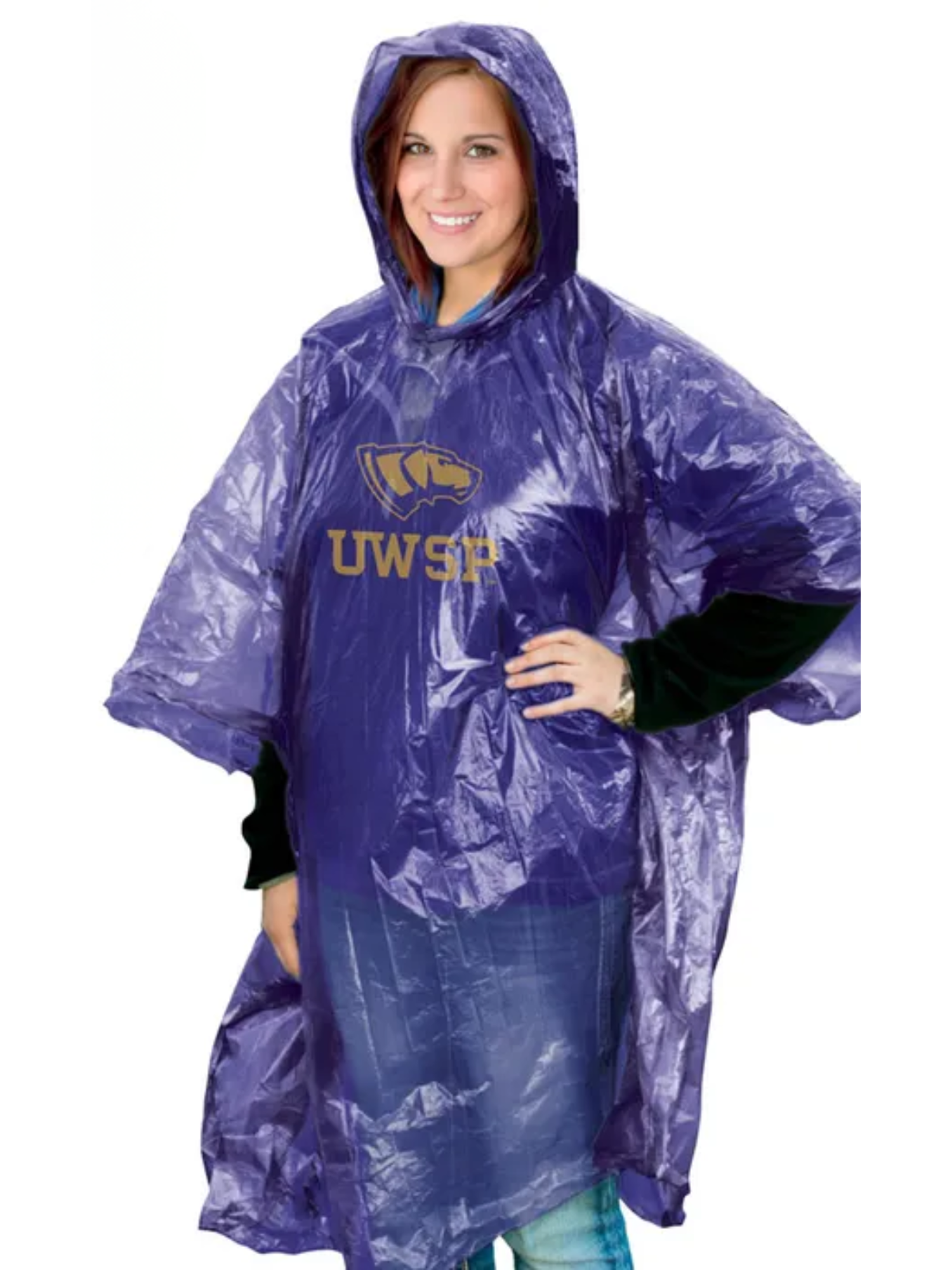 Product image 1 of 1 for UWSP Adult Rain Poncho