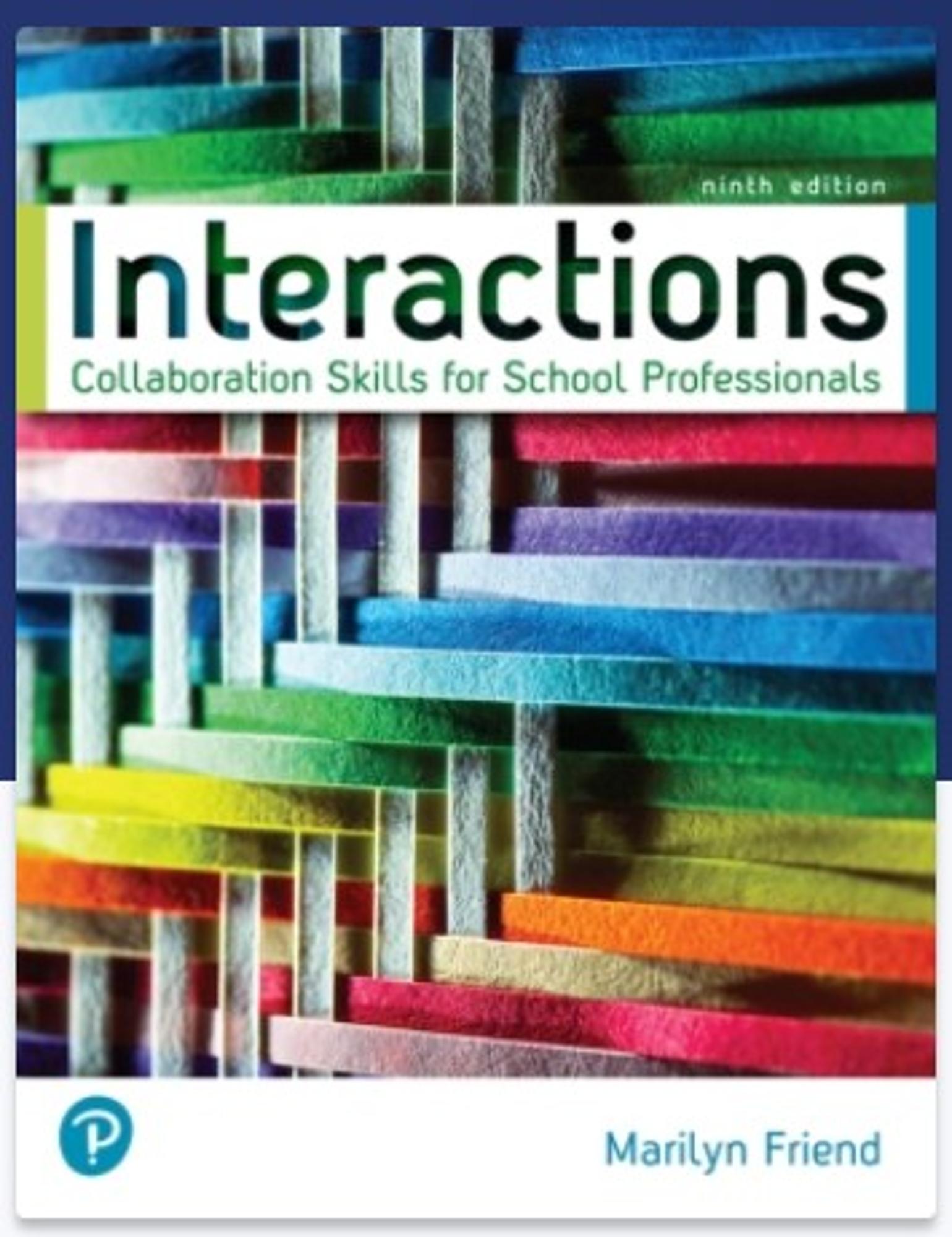 Cover image for INTERACTIONS: COLLABORATION SKILLS FOR SCHOOL PROFESSIONALS