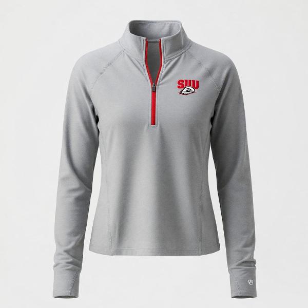Colosseum Womens 1/4 Zip Gray SUU Thor; $46.00