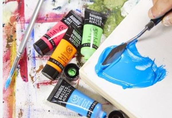 Liquitex Basics Acrylic Paint 4 oz; $5.99