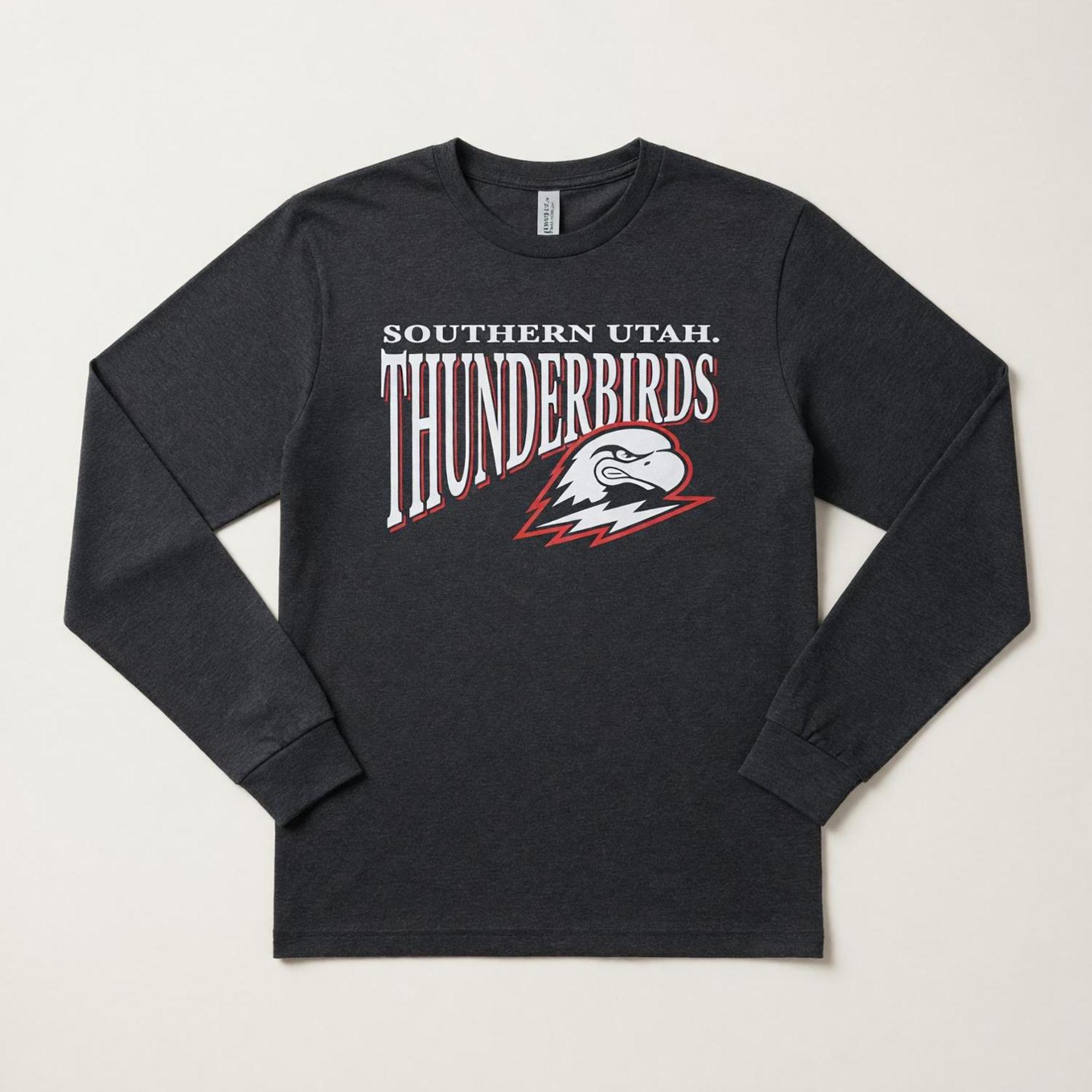 Product image 2 of 2 for CI Sport Long Sleeve Tee – Charcoal, SOU Thunderbirds Thor