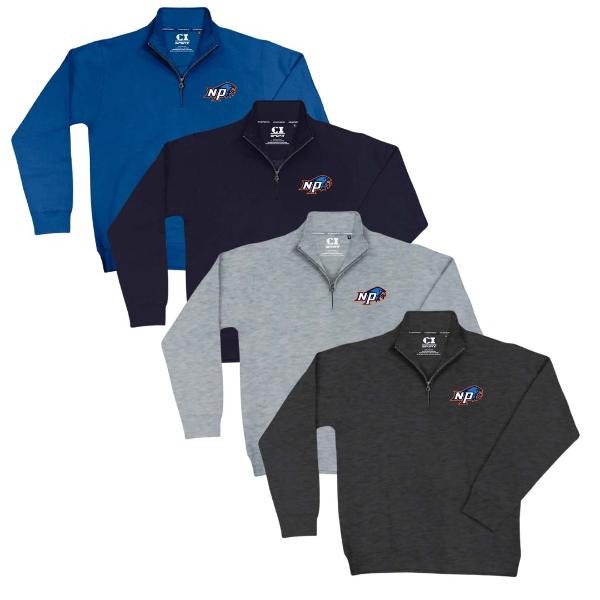 NP Hawk Head 1/4 Zip; $64.99