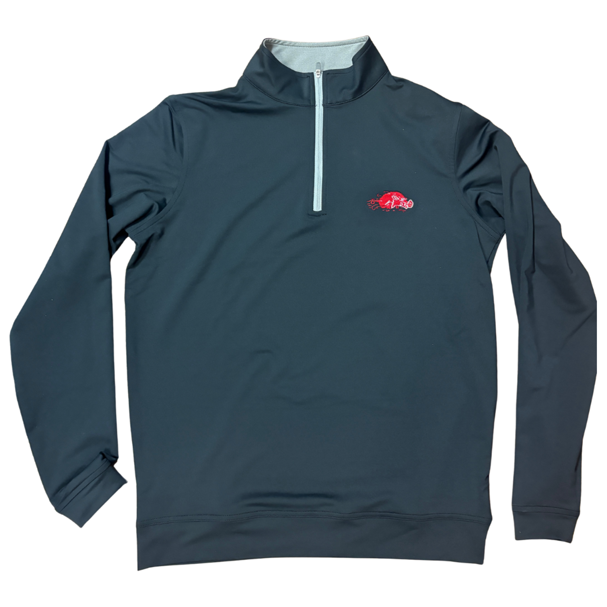 Product image 1 of 1 for Arkansas Razorbacks Peter Millar Perth Performance Quarter Zip - Slobber Hog