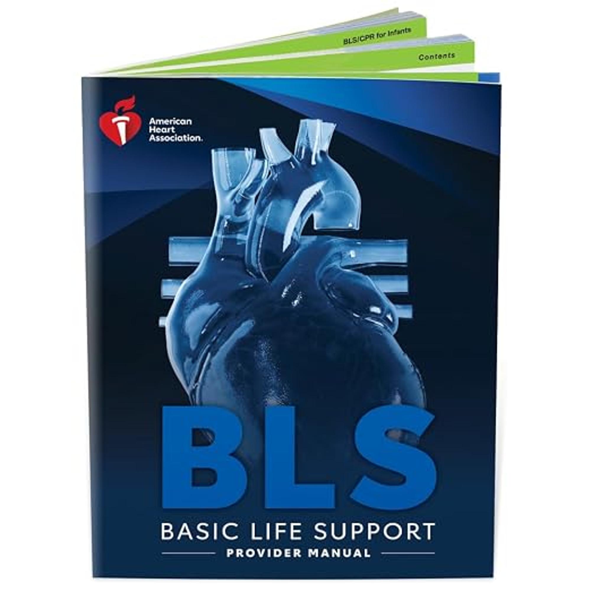 Cover image for BLS Basic Life Support Provider Manual