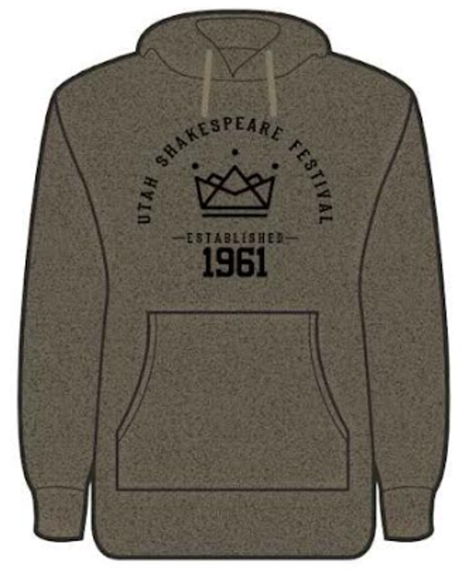 Variant 2 of 2 for CI Sport Onyx Hoodie Utah Shakespeare Festival
