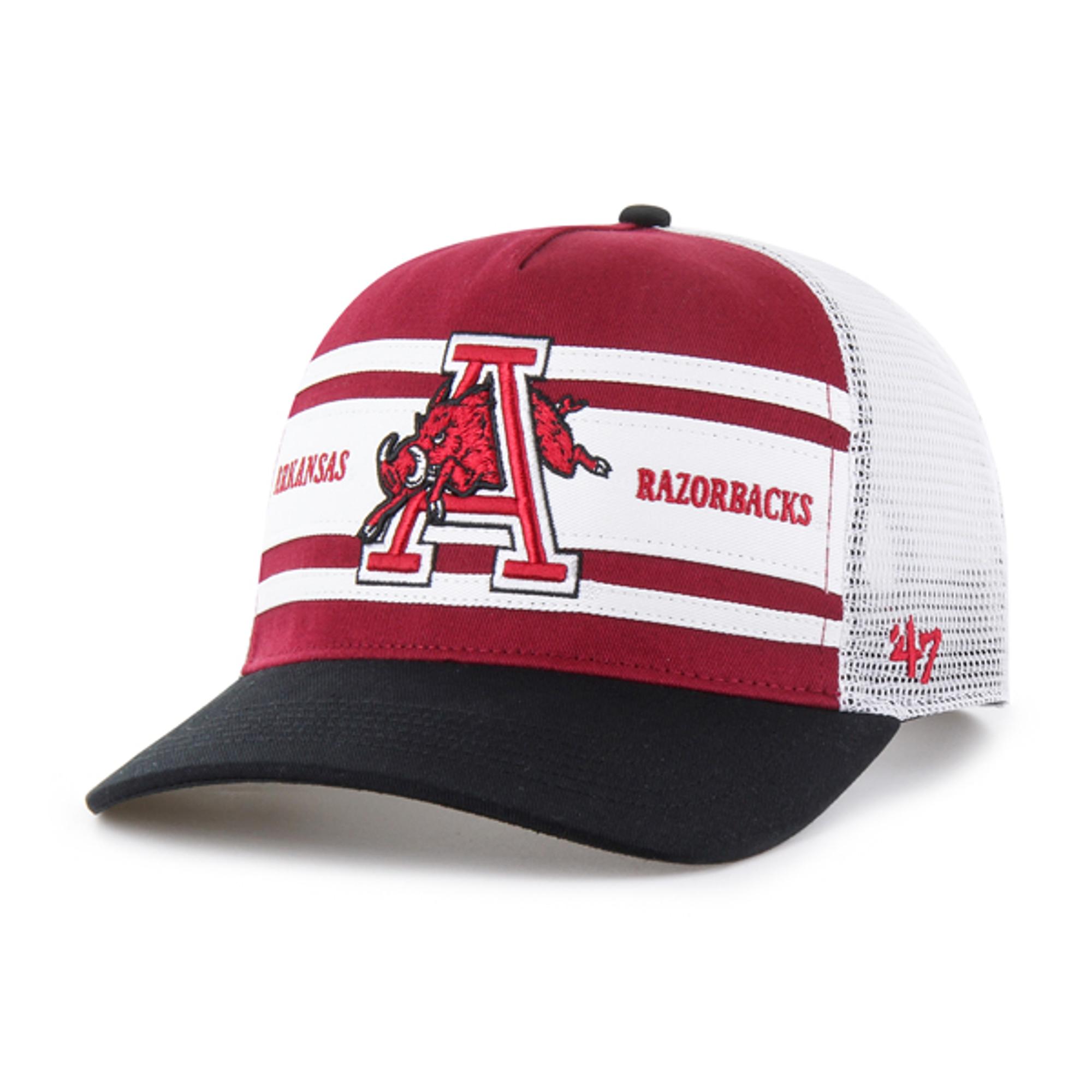 image of: Arkansas Razorbacks '47 Brand Vin Double Header Hitch Hat