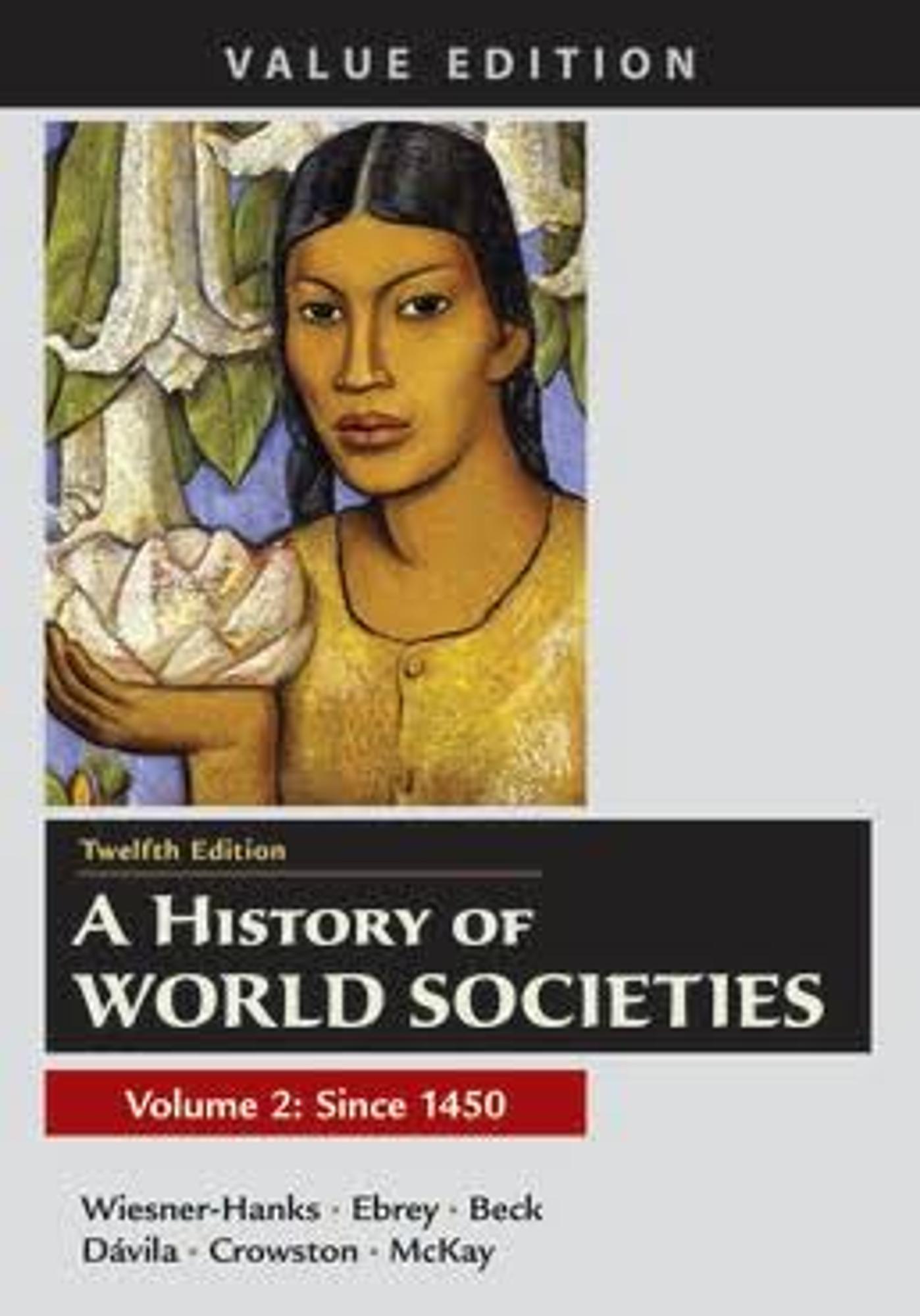 Cover image for HIST.OF WORLD SOCIETIES,V.2-VALUE..-PKG