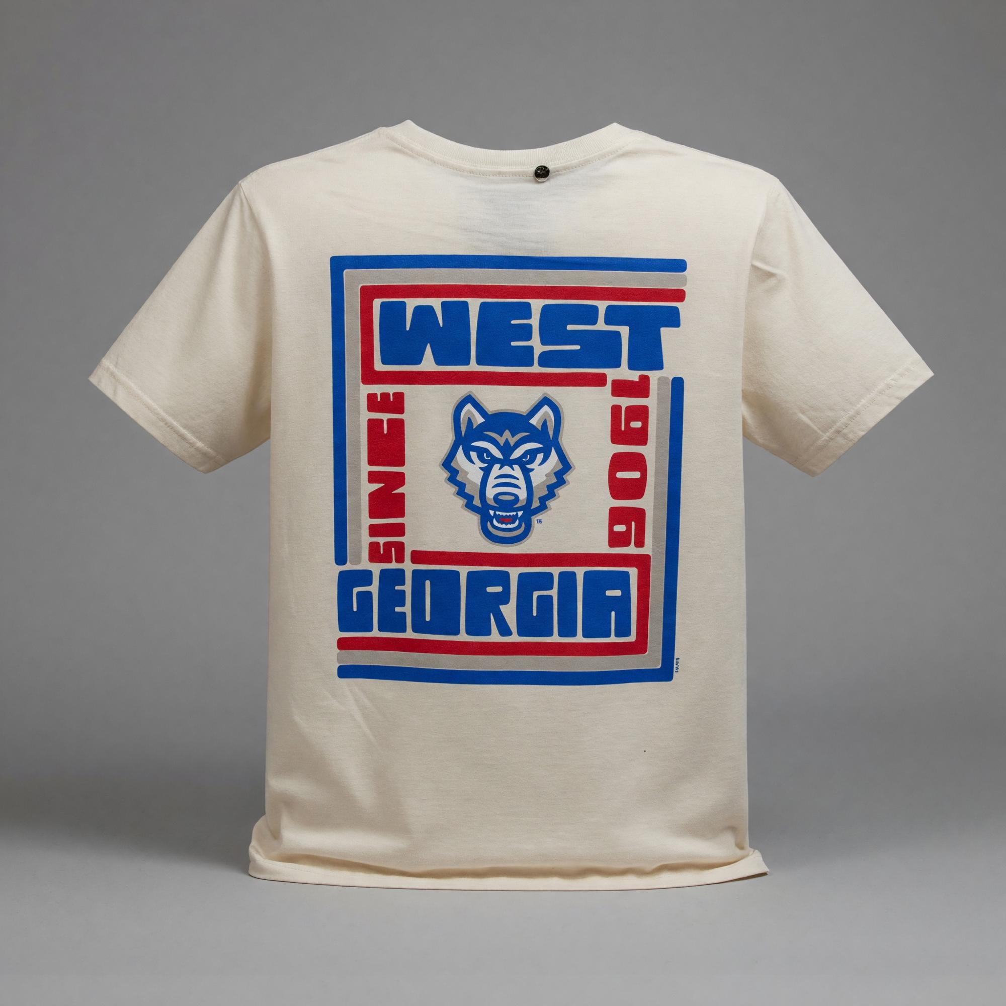 Variant 8 of 10 for RETRO LINES WOLF LOGO T-SHIRT