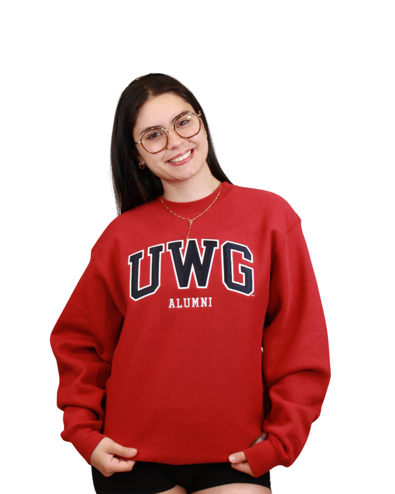 Product image 1 of 10 for UWG ALUMNI APPLIQUE CREW