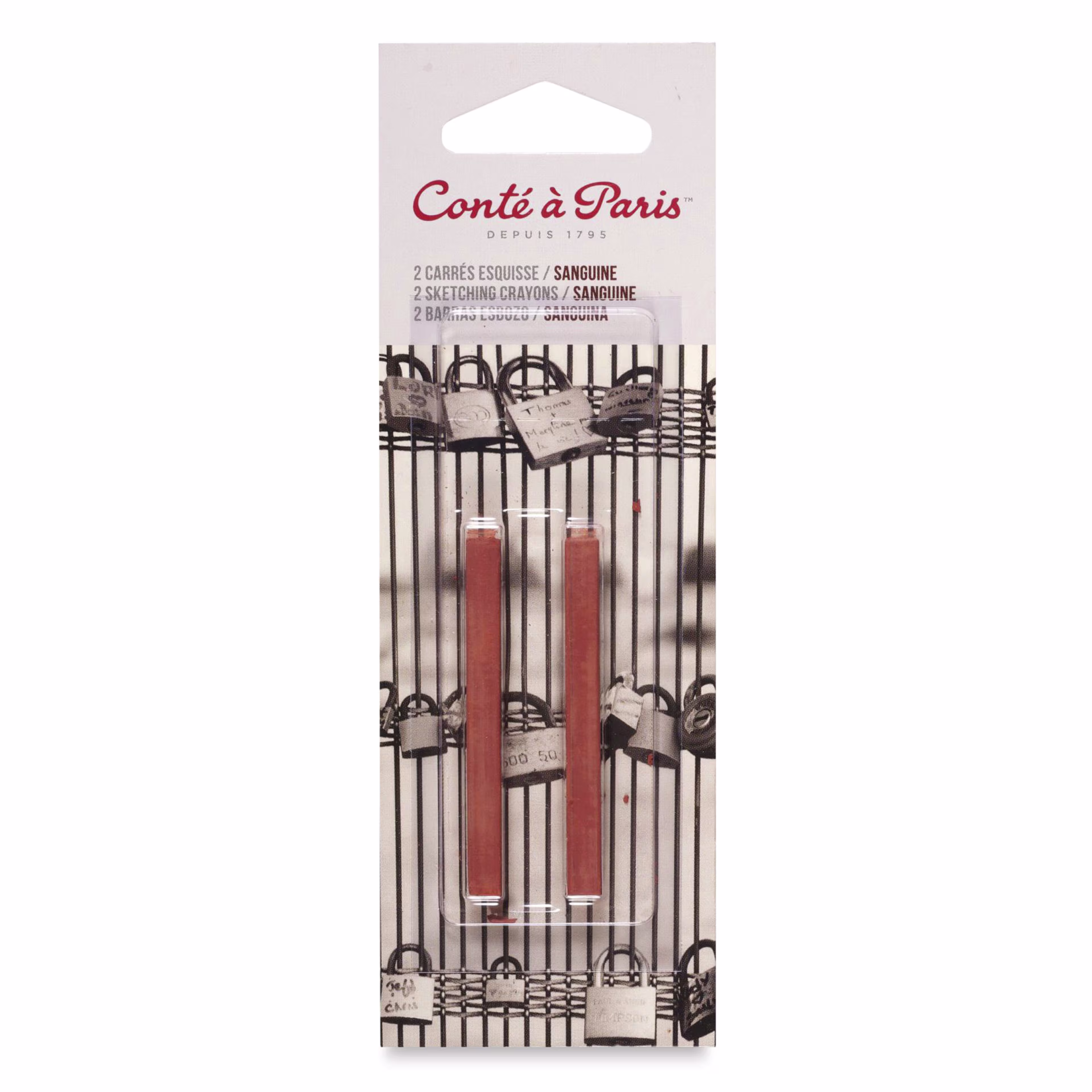 Product image 1 of 1 for Conte Crayons - Sanguine Natural, 2pk