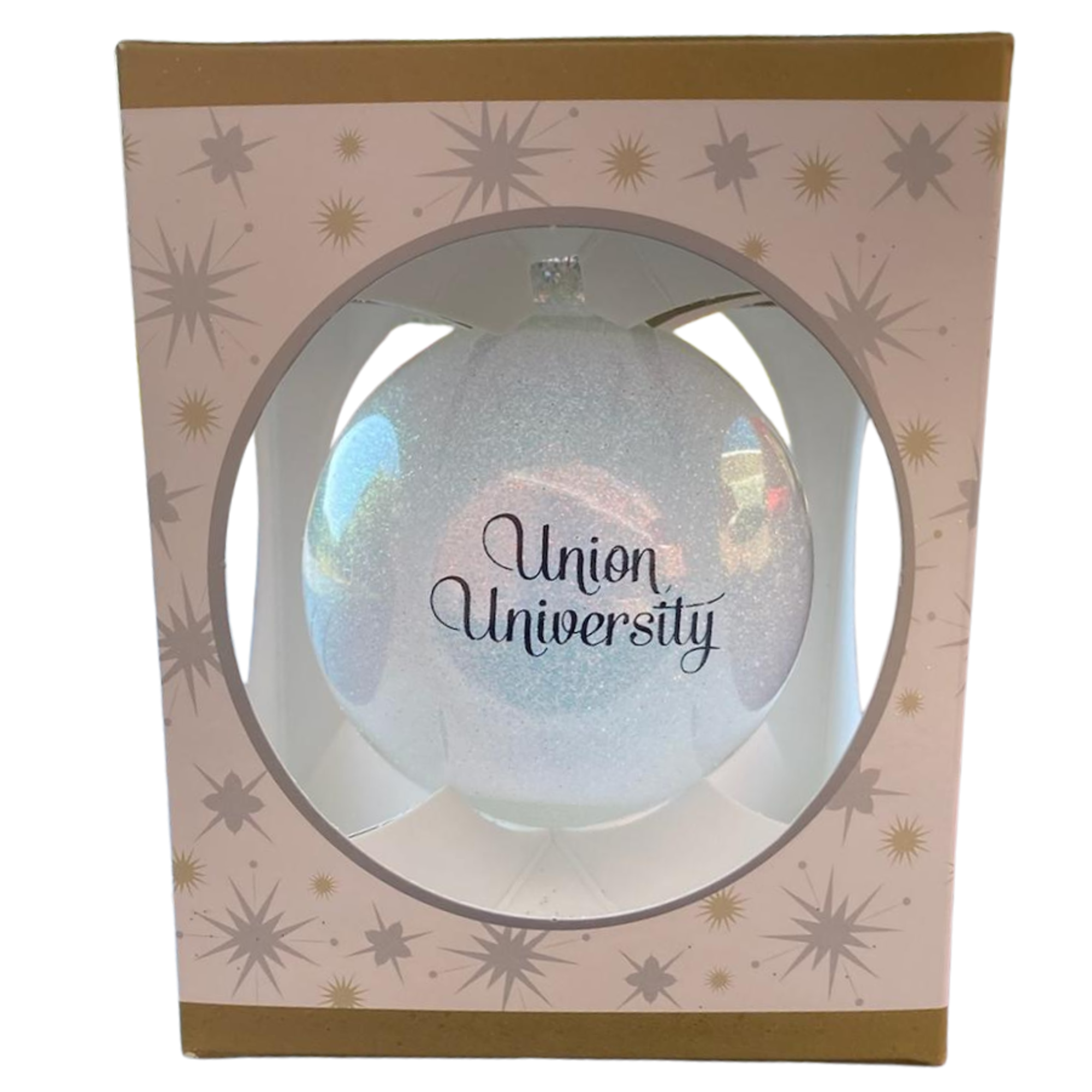 Variant 4 of 4 for Union Sparkle Glass Ball Ornament