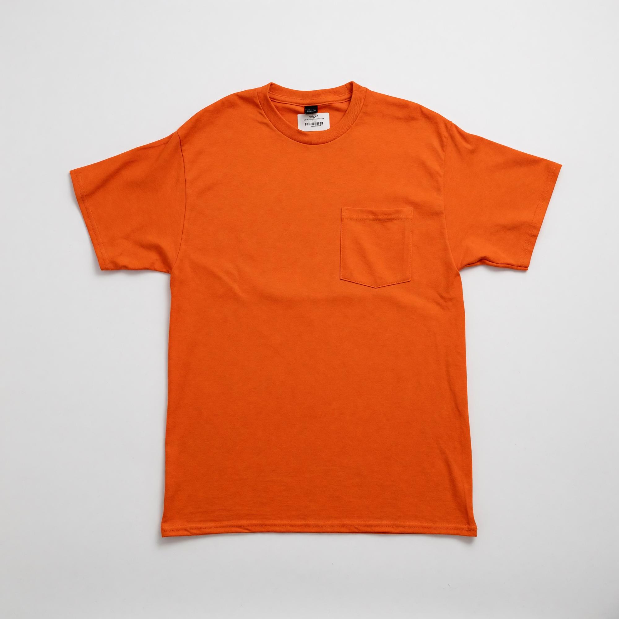 Variant 2 of 5 for Port & Co Orange Essential Pocket Tee