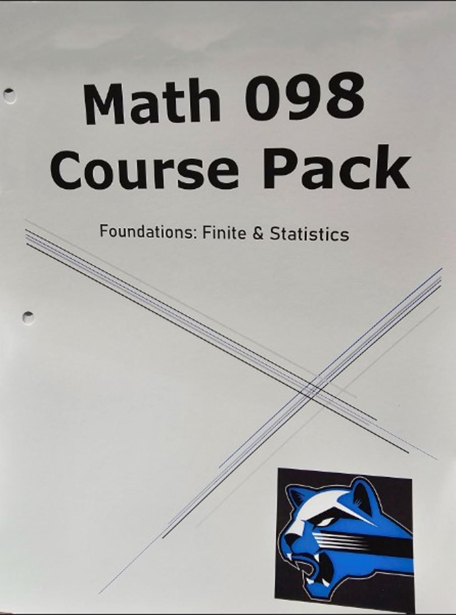 Cover image for MATH 098 Coursepack -  FALL 25/WINTER 26