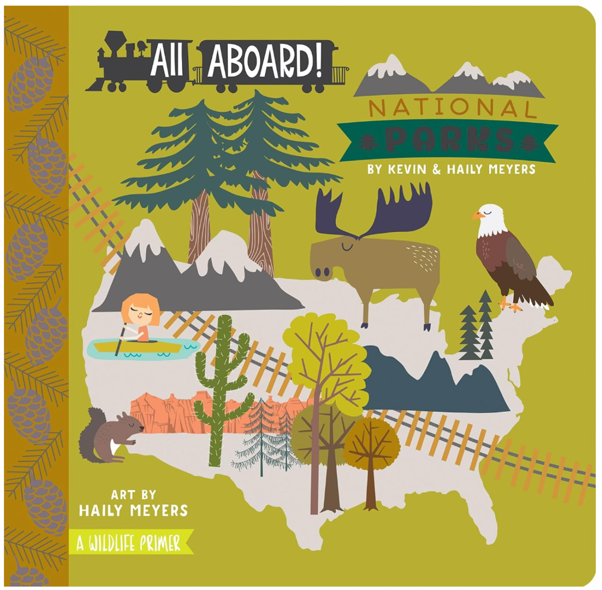 Cover image for BABYLIT - ALL ABOARD! NATIONAL PARKS