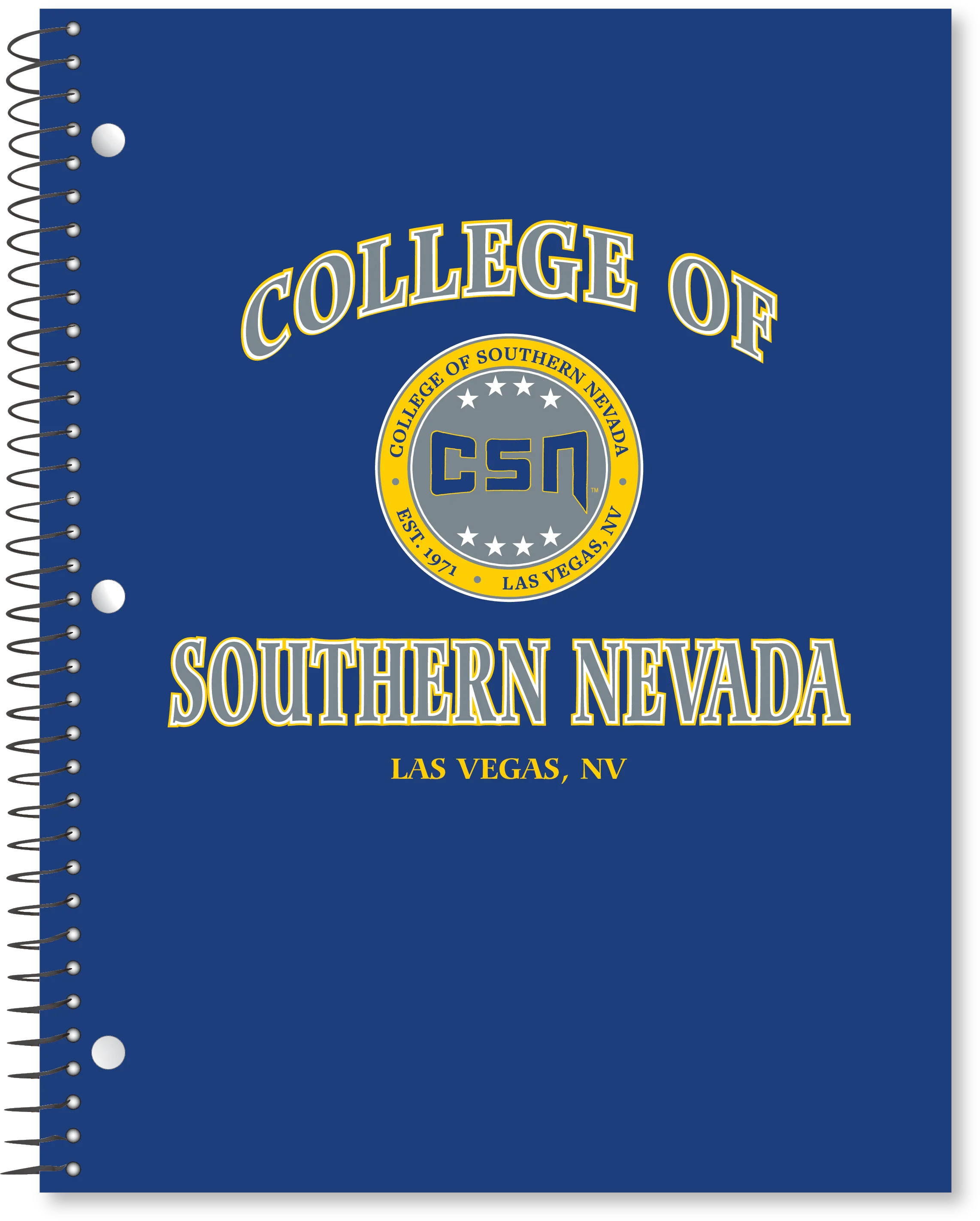 Variant 2 of 6 for CSN Printed Notebook