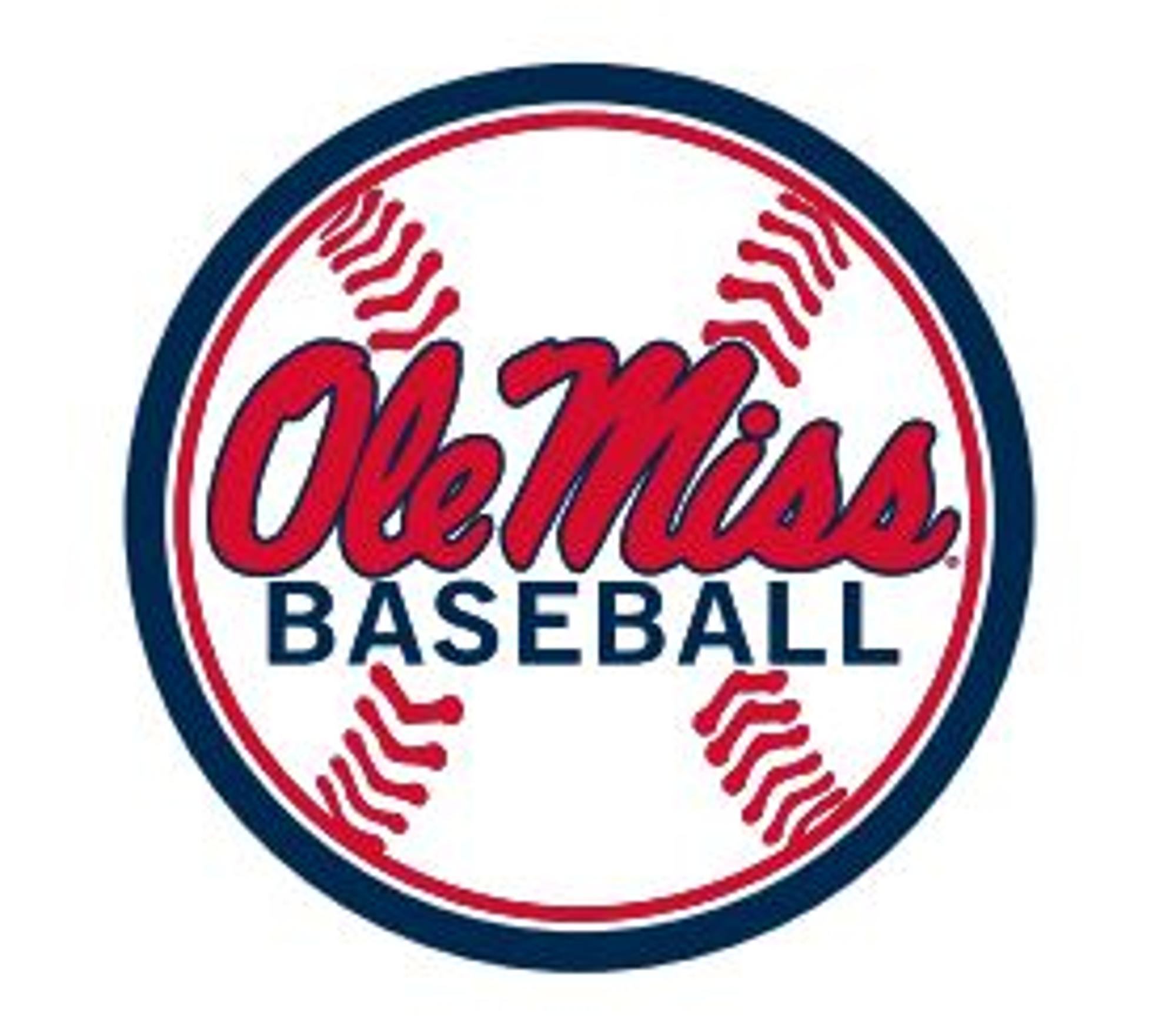 image of: Ole Miss Baseball Celluloid Round Magnet 2.25 in