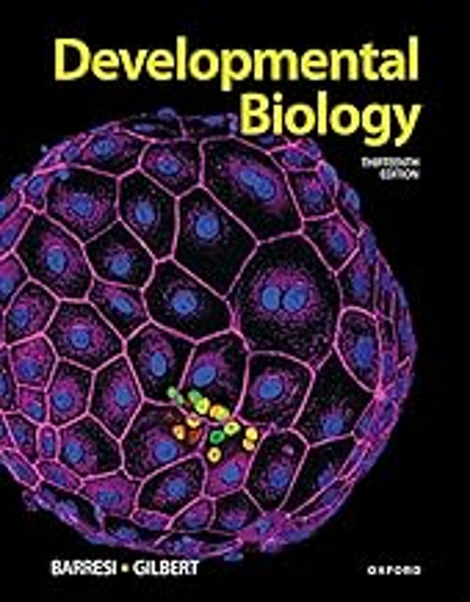 Cover image for DEVELOPMENTAL BIOLOGY