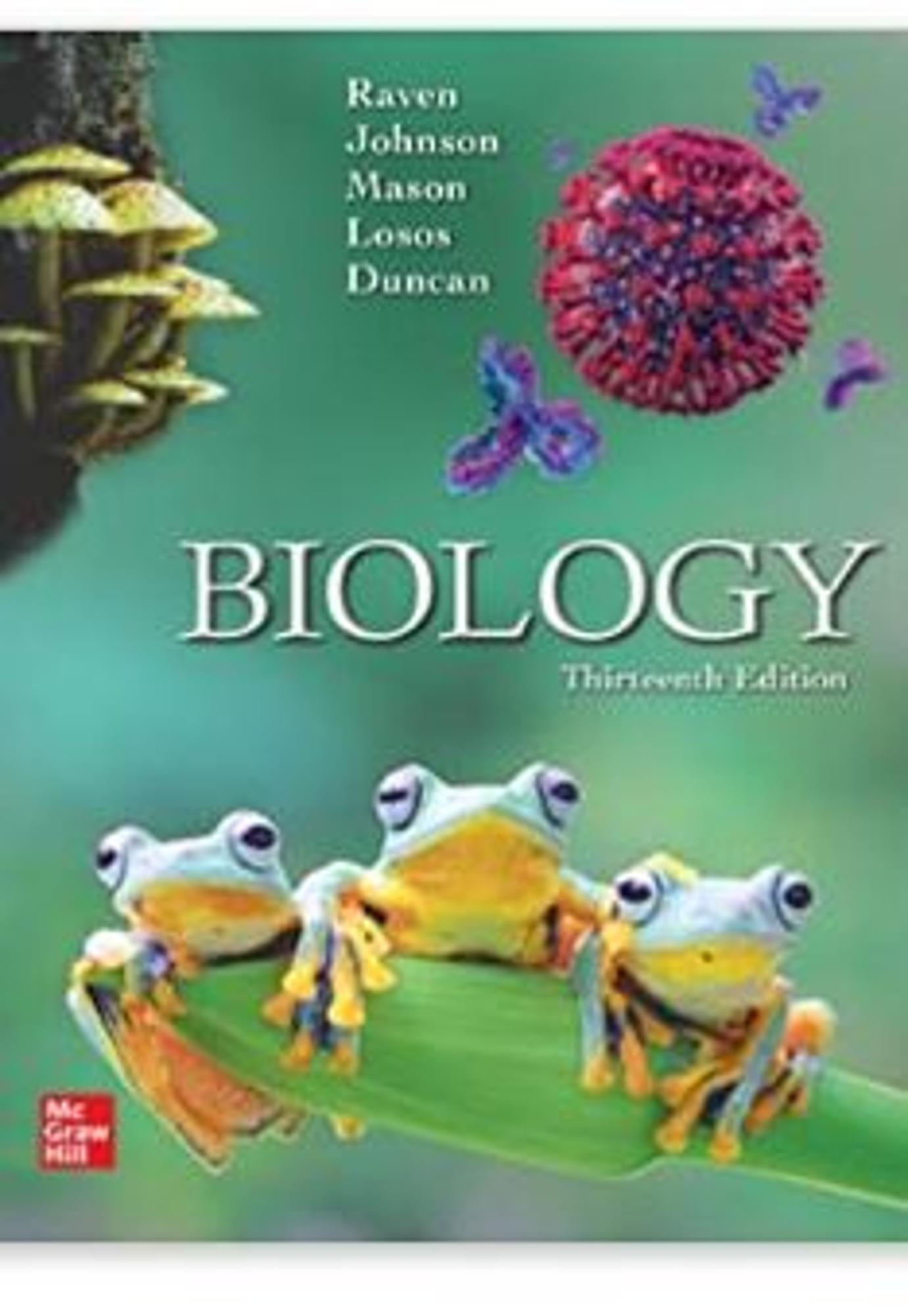 Cover image for RAVEN / Biology Loose Leaf IA Special 13th Edition