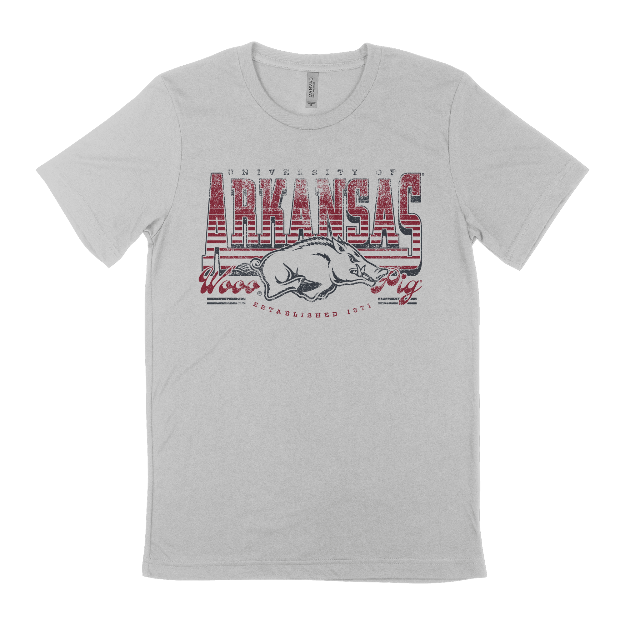 image of: Arkansas Razorbacks Wavy Mascot Tee