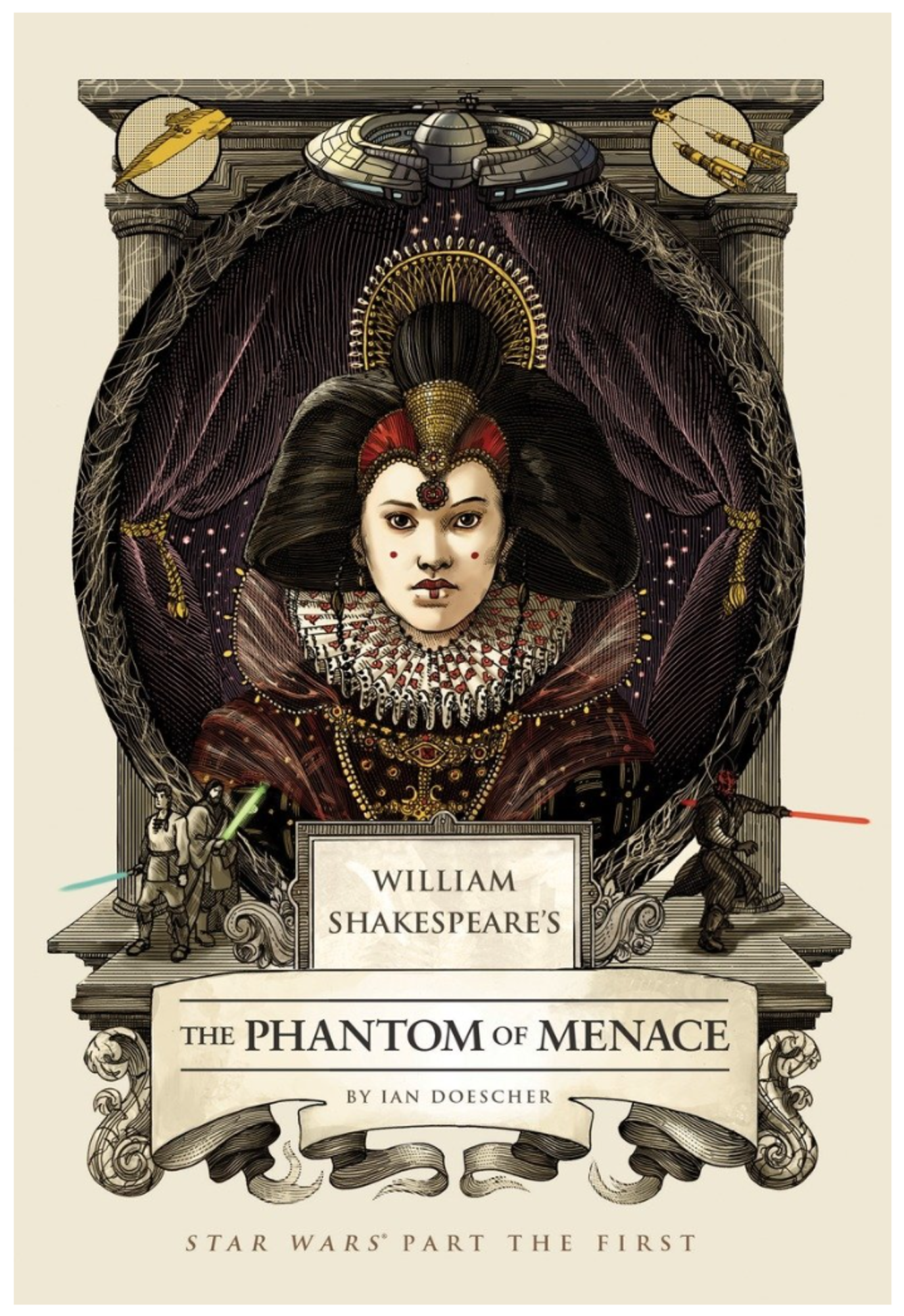 Cover image for WILLIAM SHAKESPEARE'S THE PHANTOM MENACE - STAR WARS PART THE FIRST