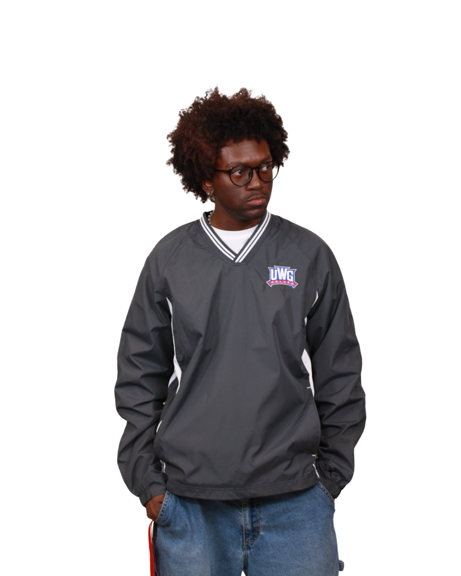 Product image 2 of 4 for V-NECK RAGLAN WINDSHIRT ATHLETICS