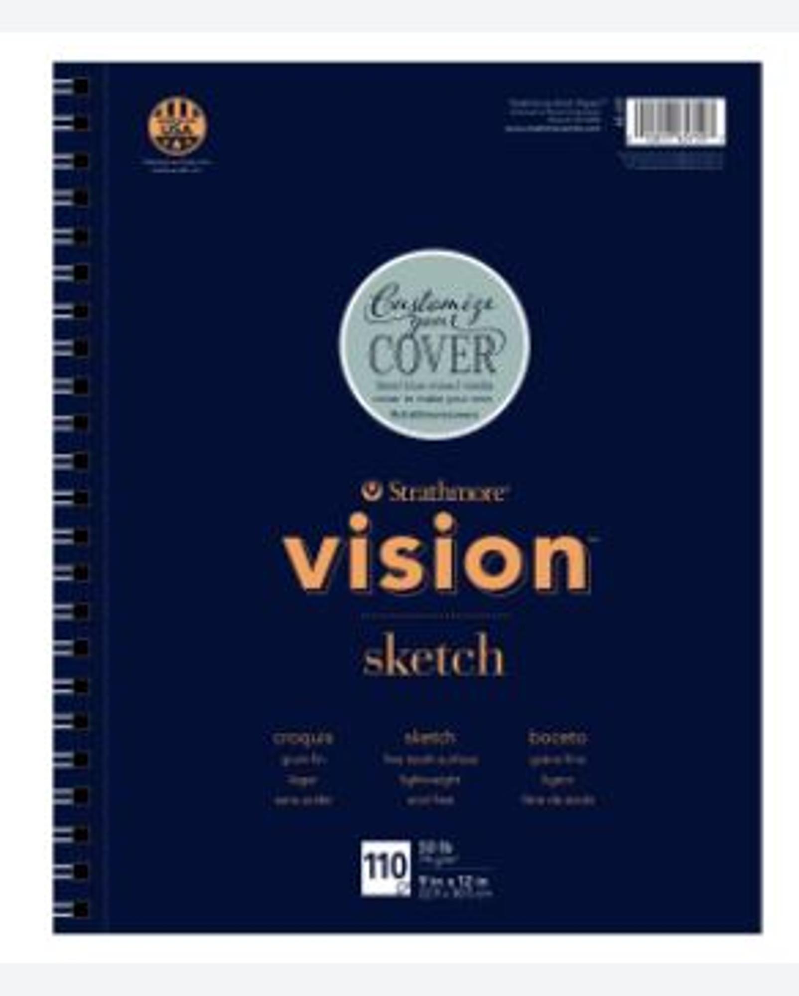 image of: Strathmore Vision Sketch Pad 9x12