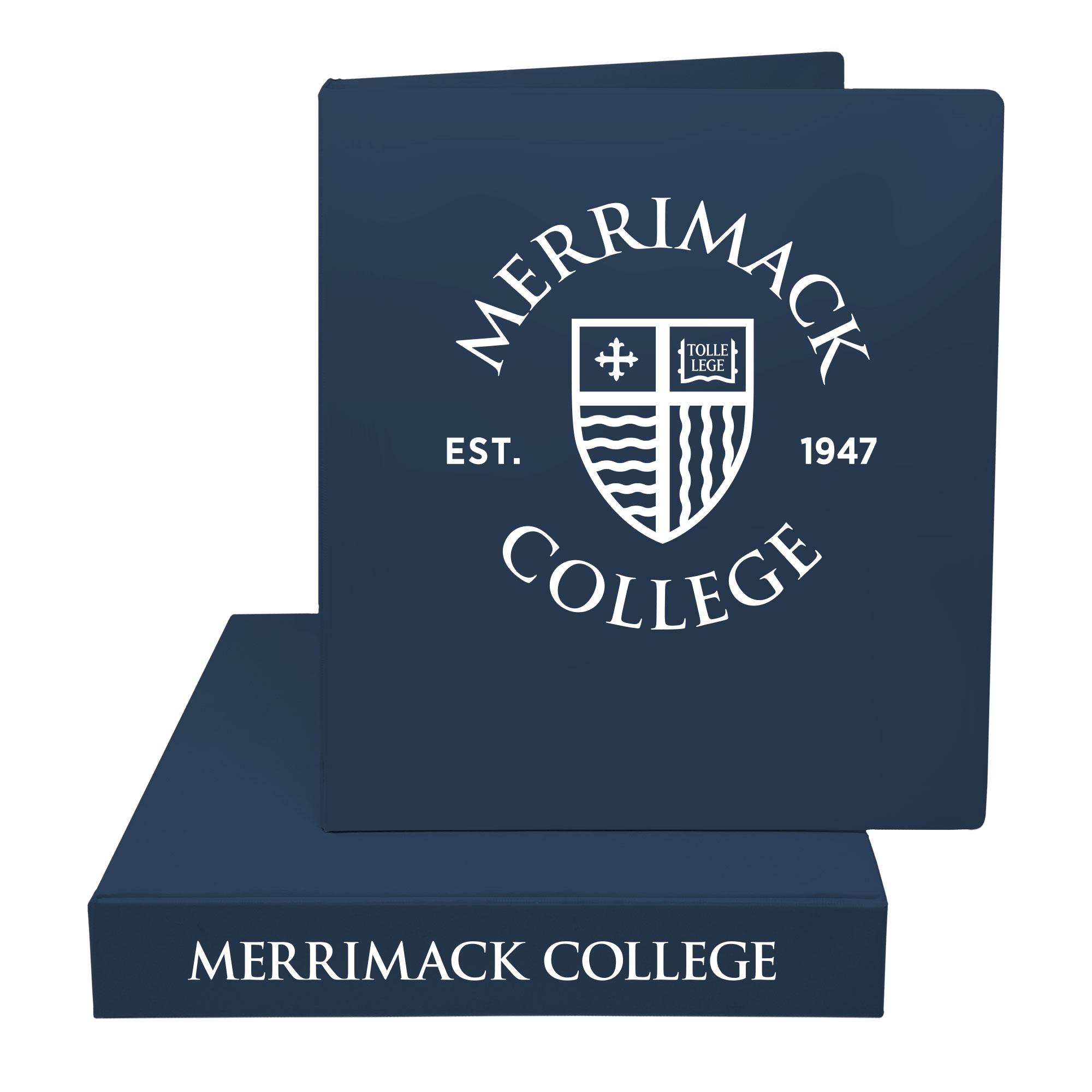 Navy 1.5" Vinyl Binder