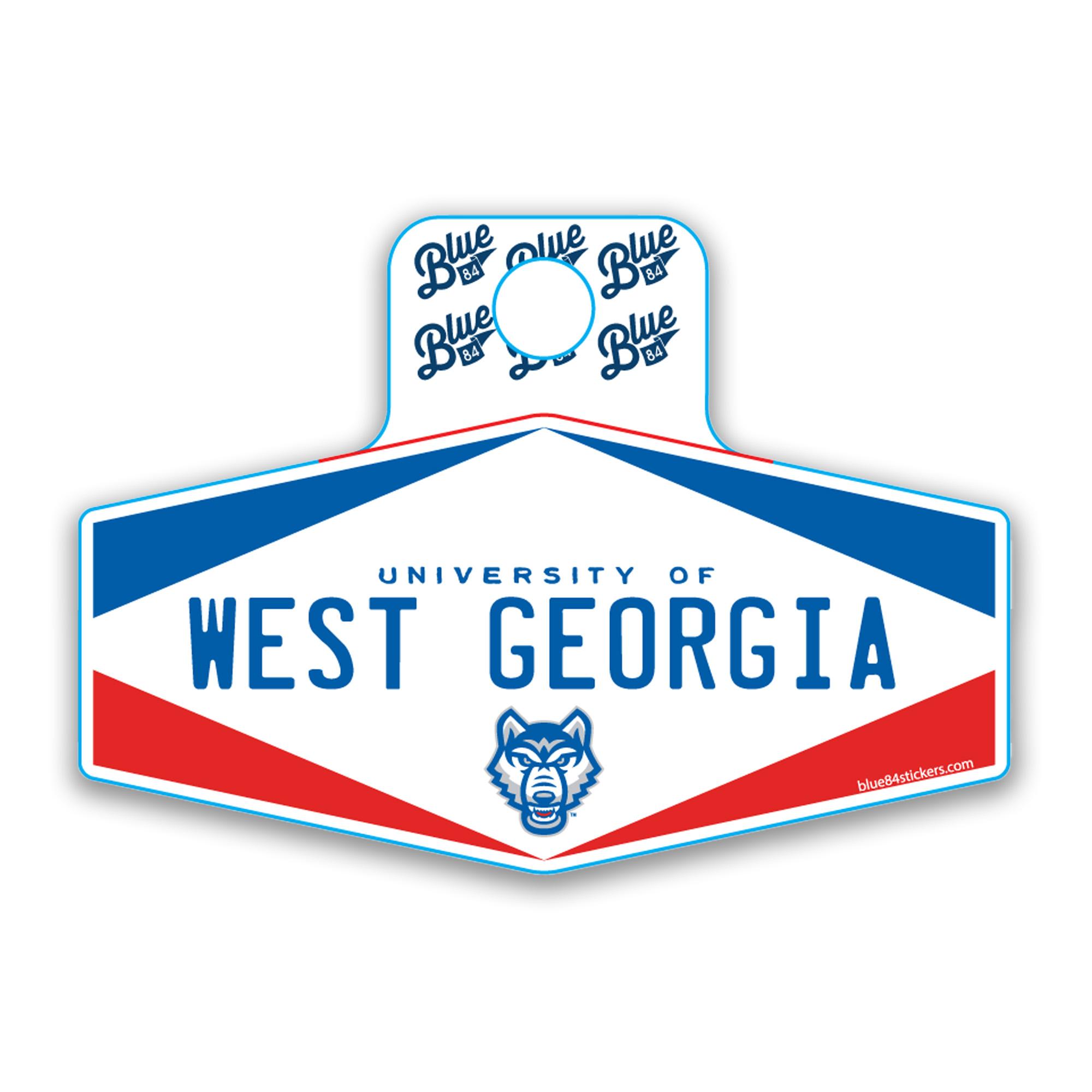 image of: UNIV. WEST GA CAMSHAFT LIFESTYLE STICKER