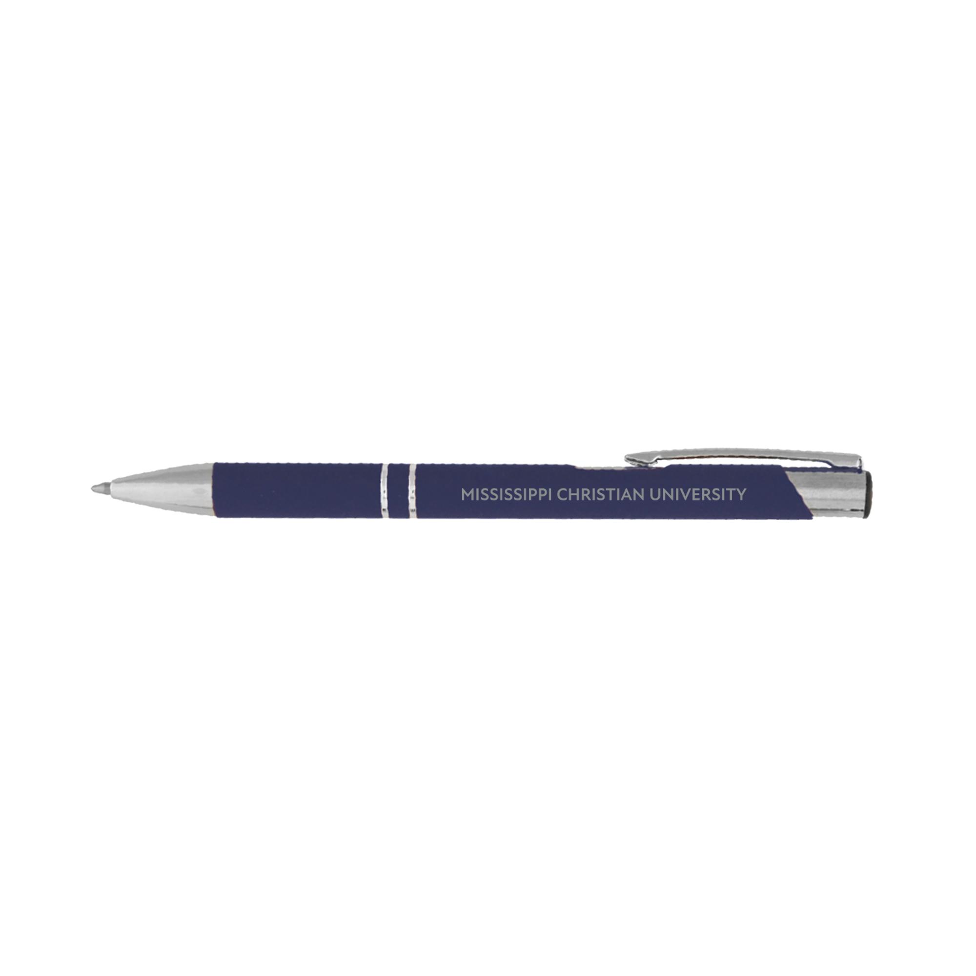 Product image 1 of 1 for NAVY MC PEN CHIC SOFT GRIP BLUE