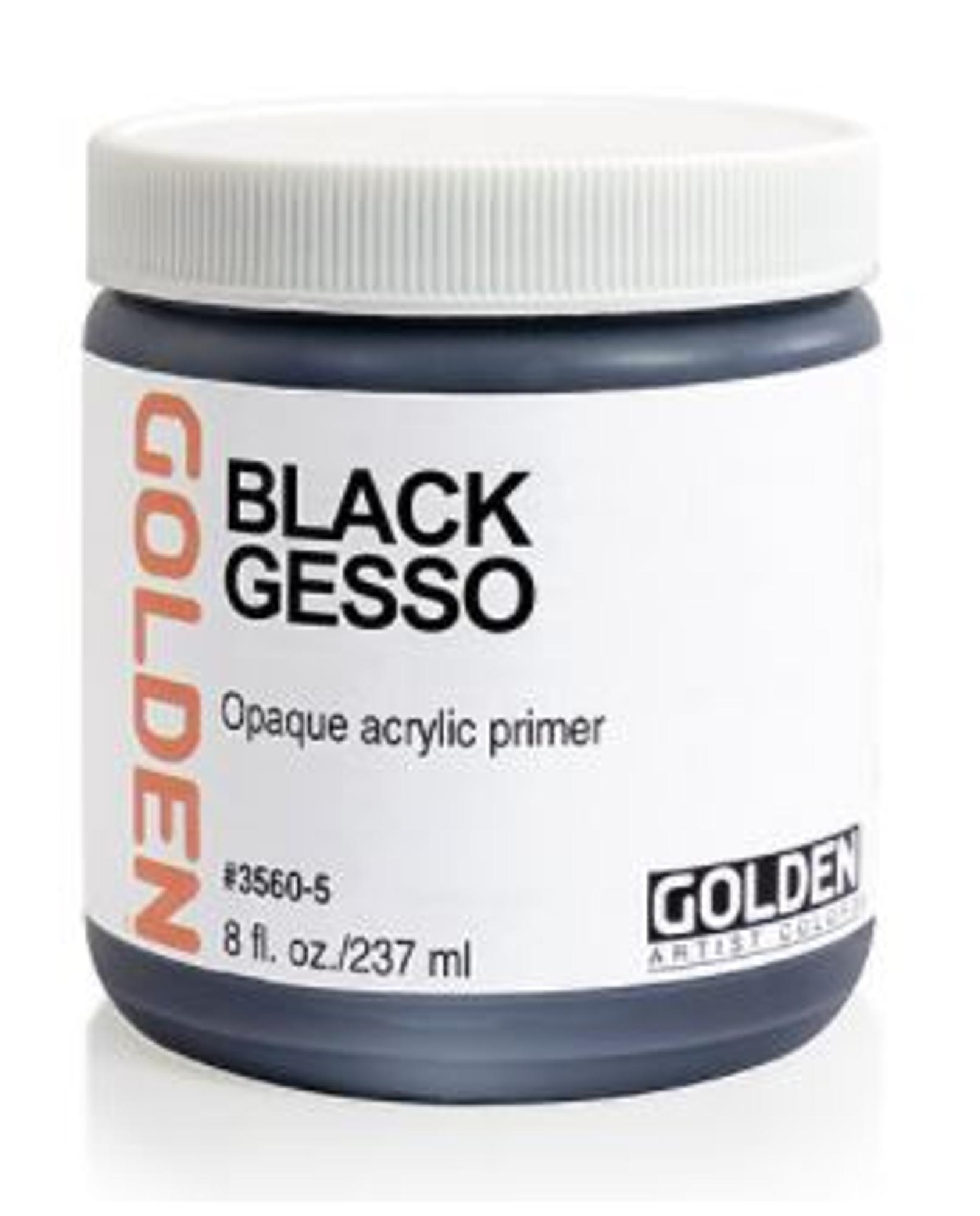image of: Black Gesso 8 fl oz