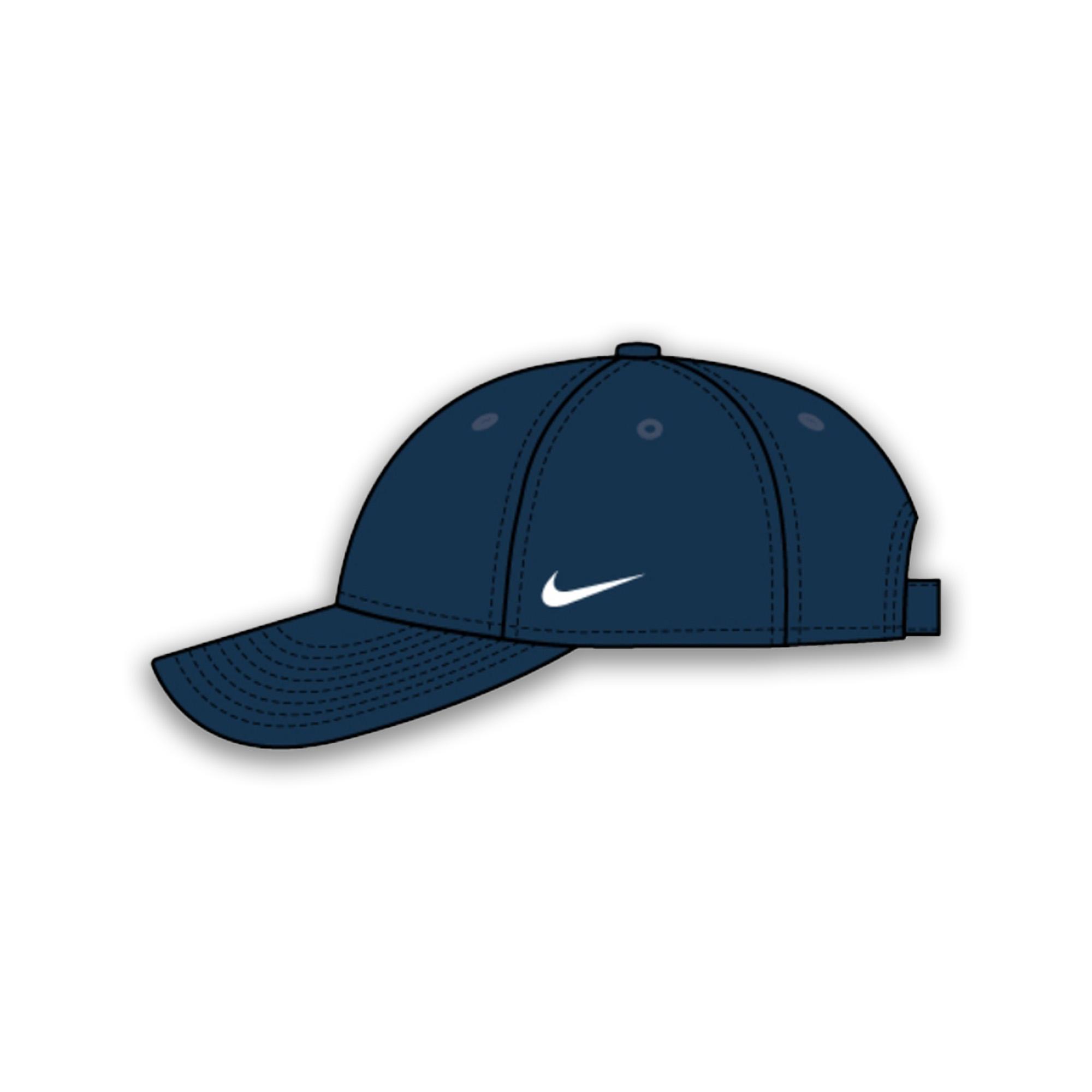 image of: NIKE ATHLETICS LOGO HAT (STYLE: CLUB RIPSTOP)