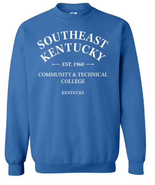 KSEKY CREW SWEAT COLLEGIATE; $54.99