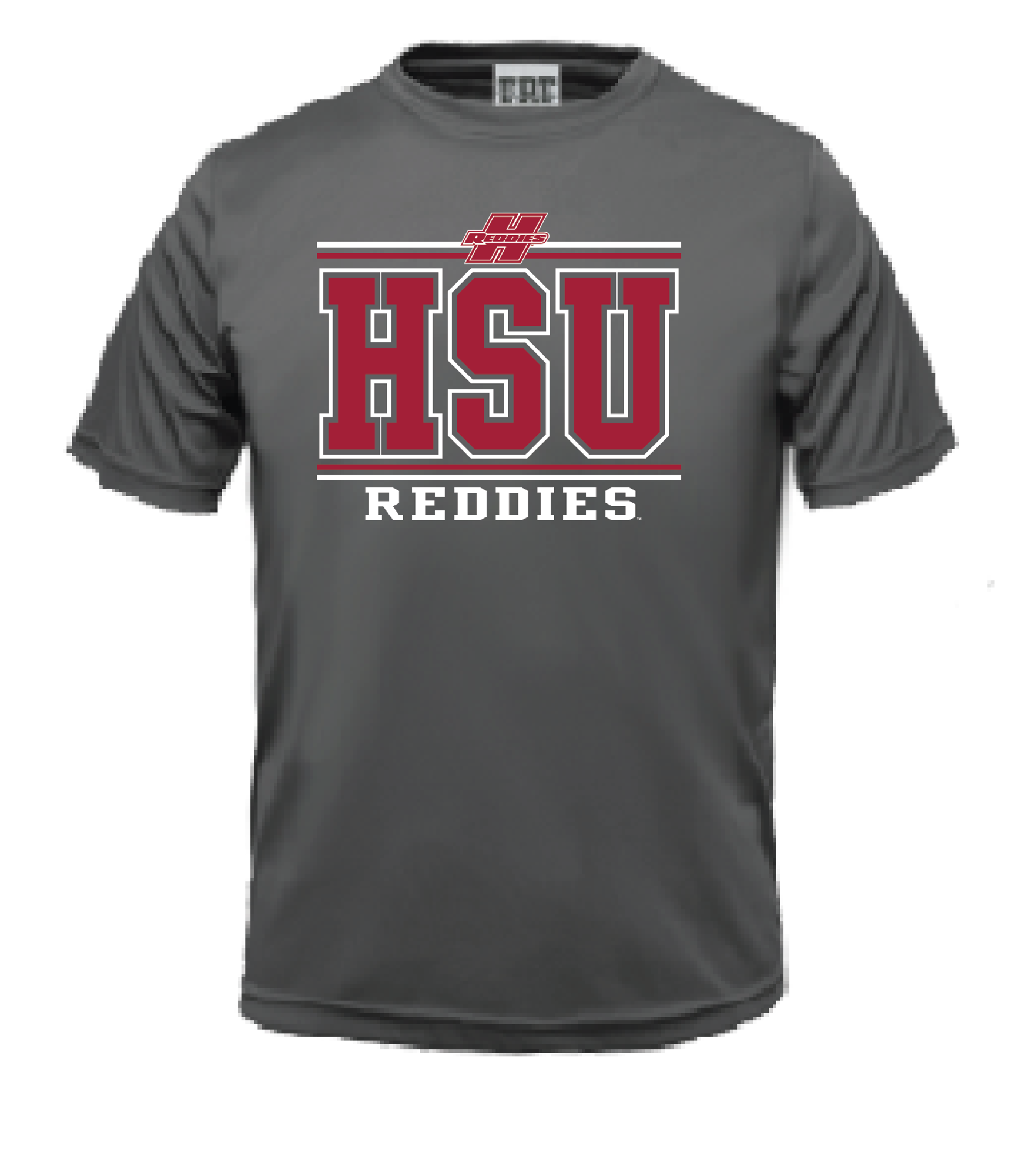 Product image 2 of 2 for HSU Reddies Youth Poly Short Sleeve Tee
