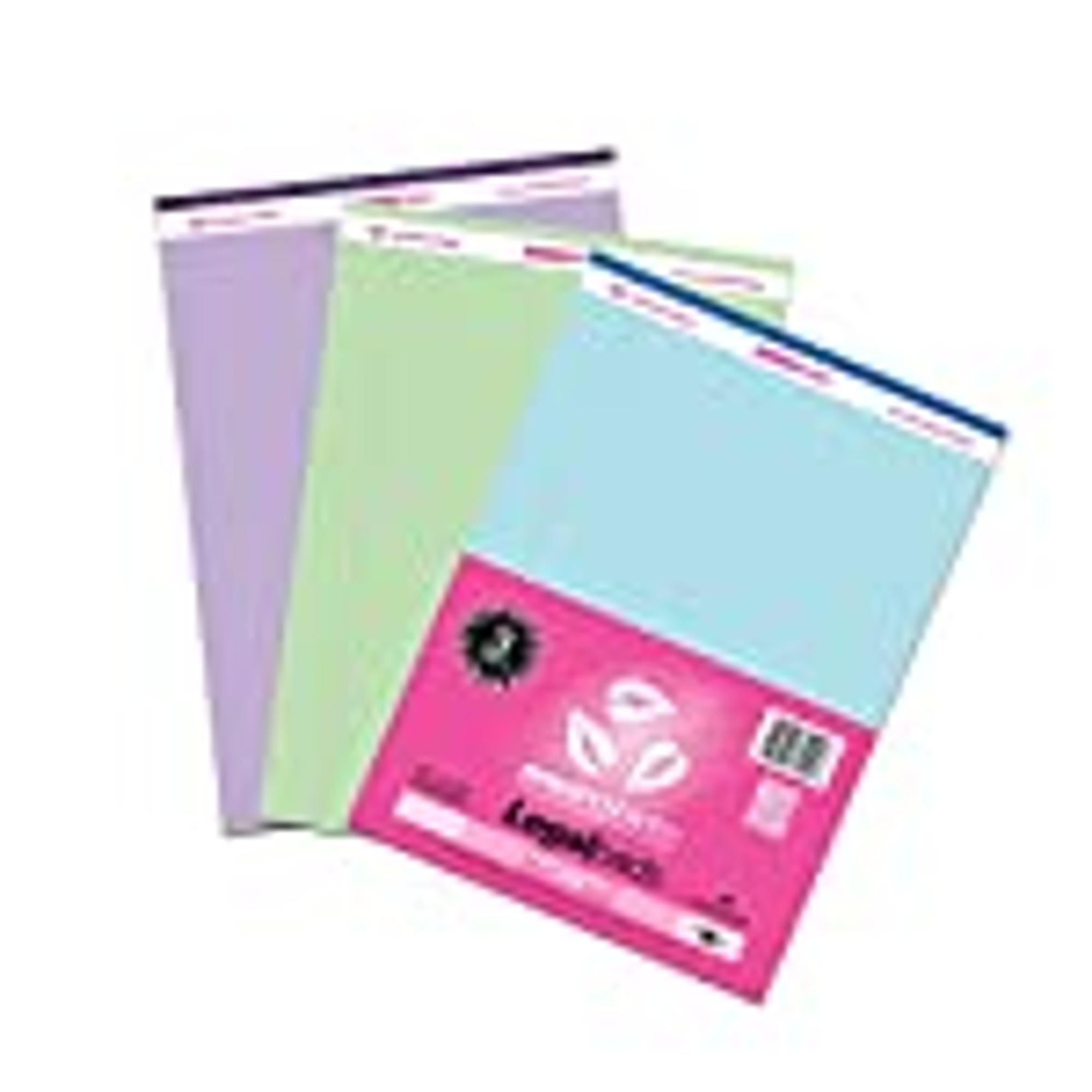 image of: Legal Pads Multi Color 3 pack