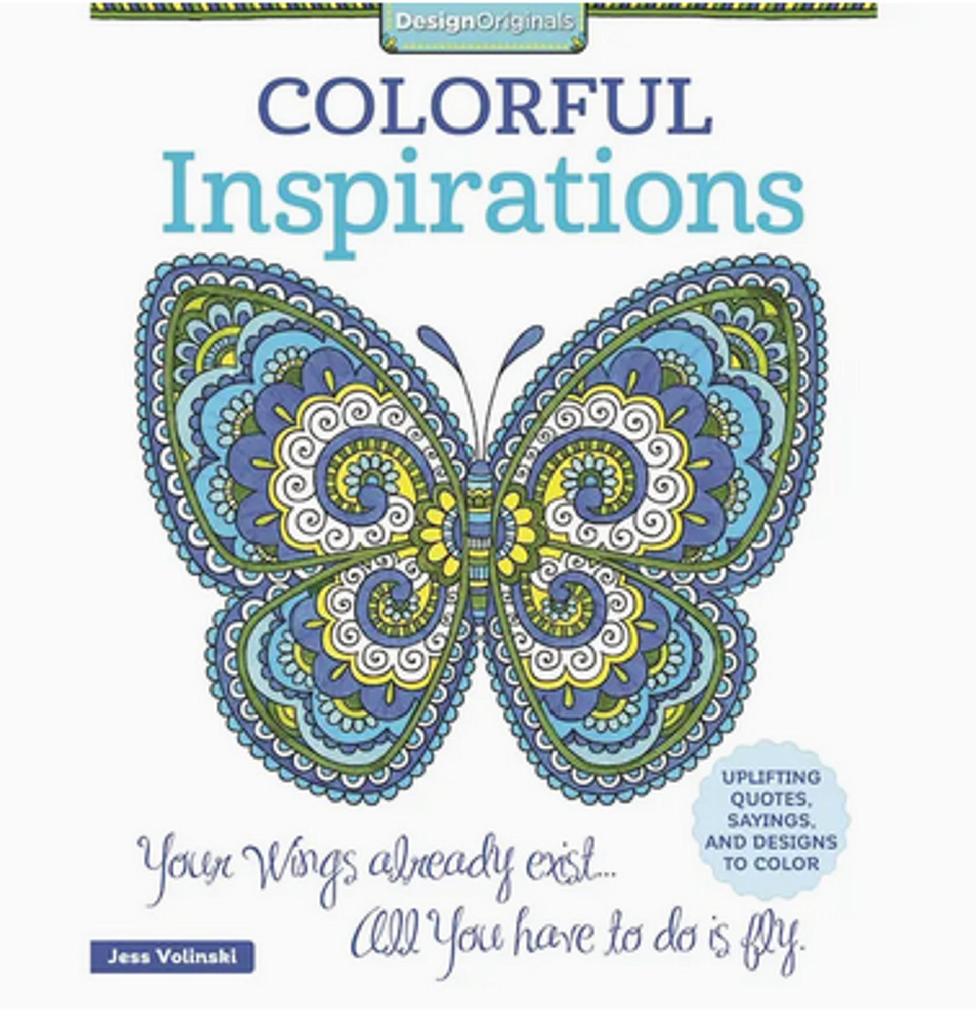 image of: COLORFUL INSPIRATIONS COLORING BOOK