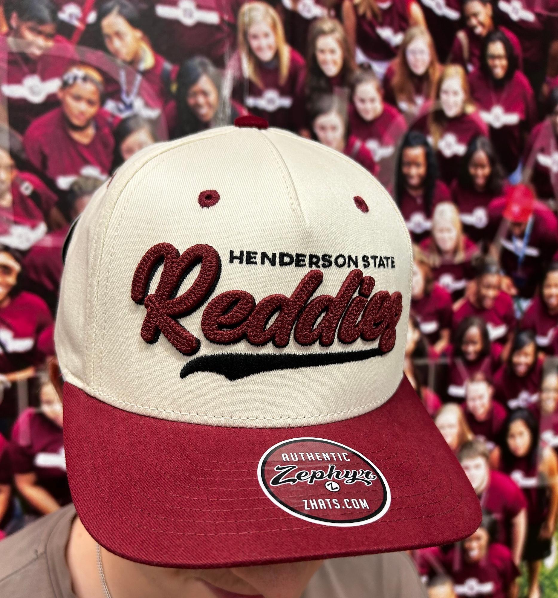 Product image 2 of 4 for Henderson State Reddies 3D Brushed Cotton Semi-Curve Hat