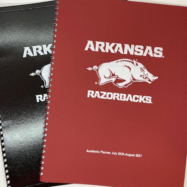 Arkansas Razorbacks Academic Monthly Planner 2026-2027; $14.98