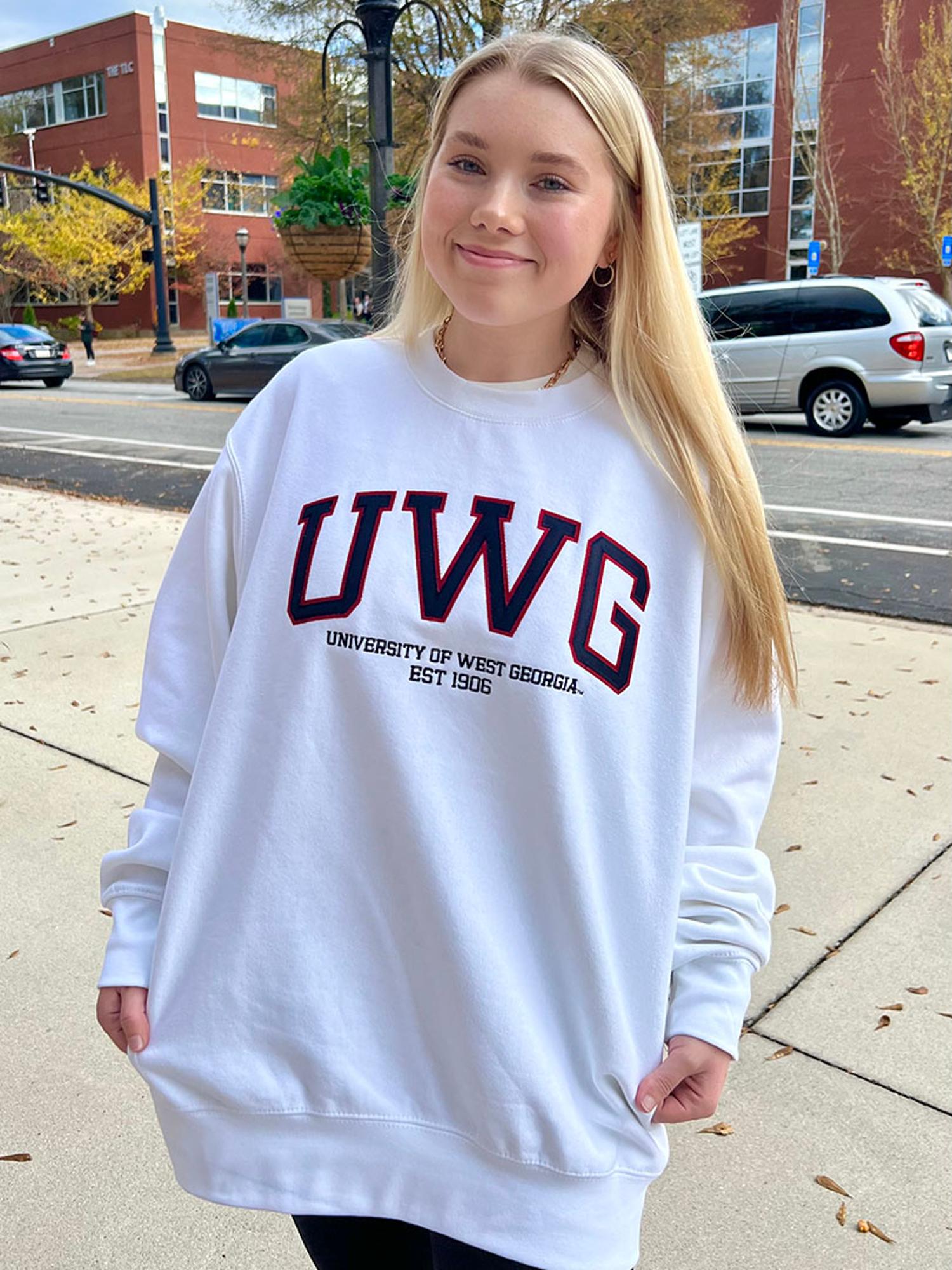 image of: FALL 2023 UWG CREW SWEATSHIRT