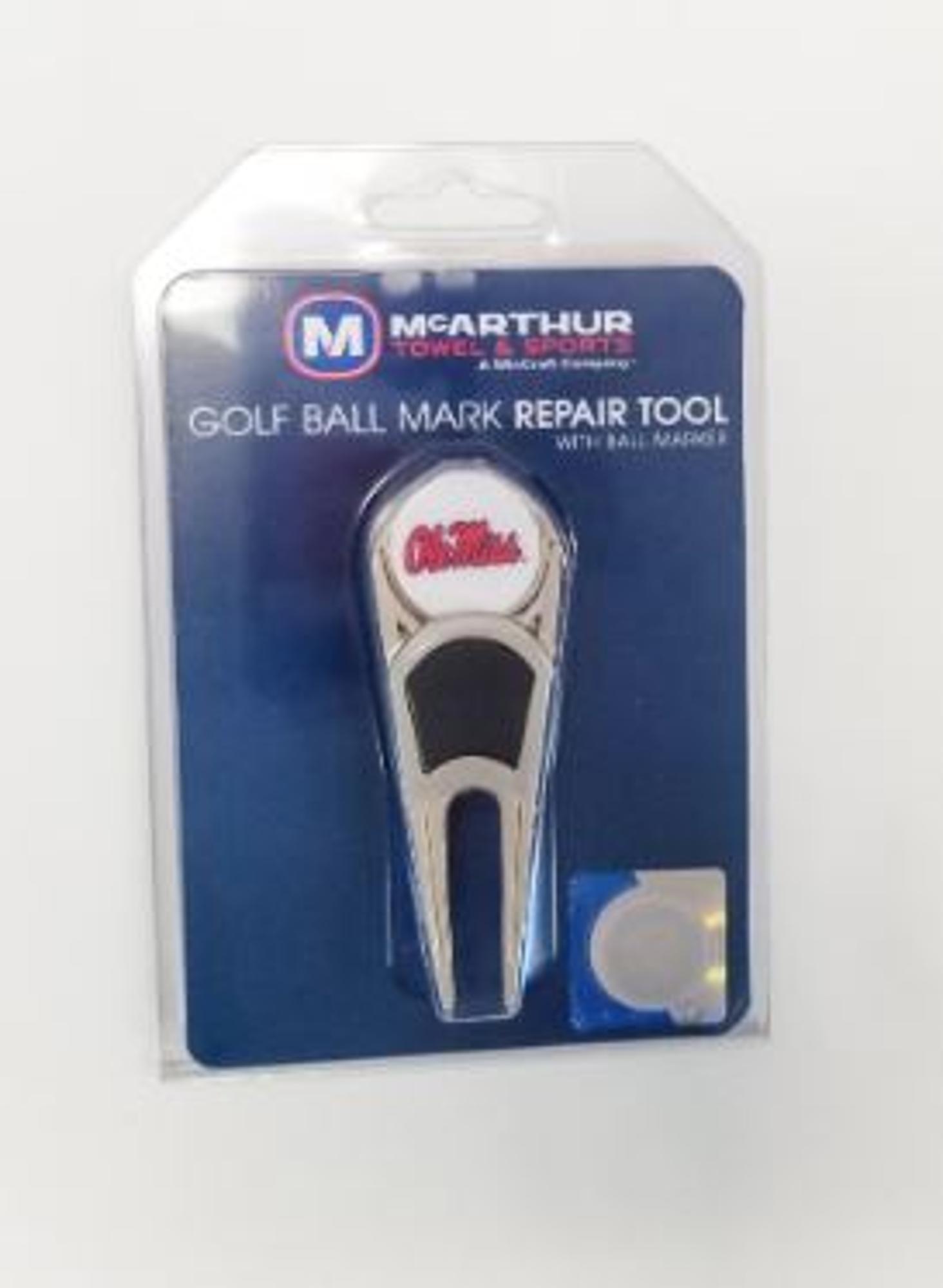 Ole Miss Golf Ball Mark Repair Tool Rebel Bookstore
